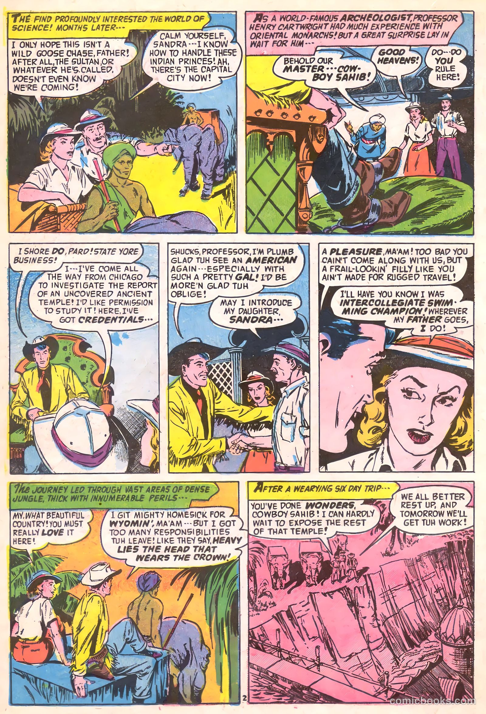 The Hooded Horseman #22 (1952) — page 14 of 36