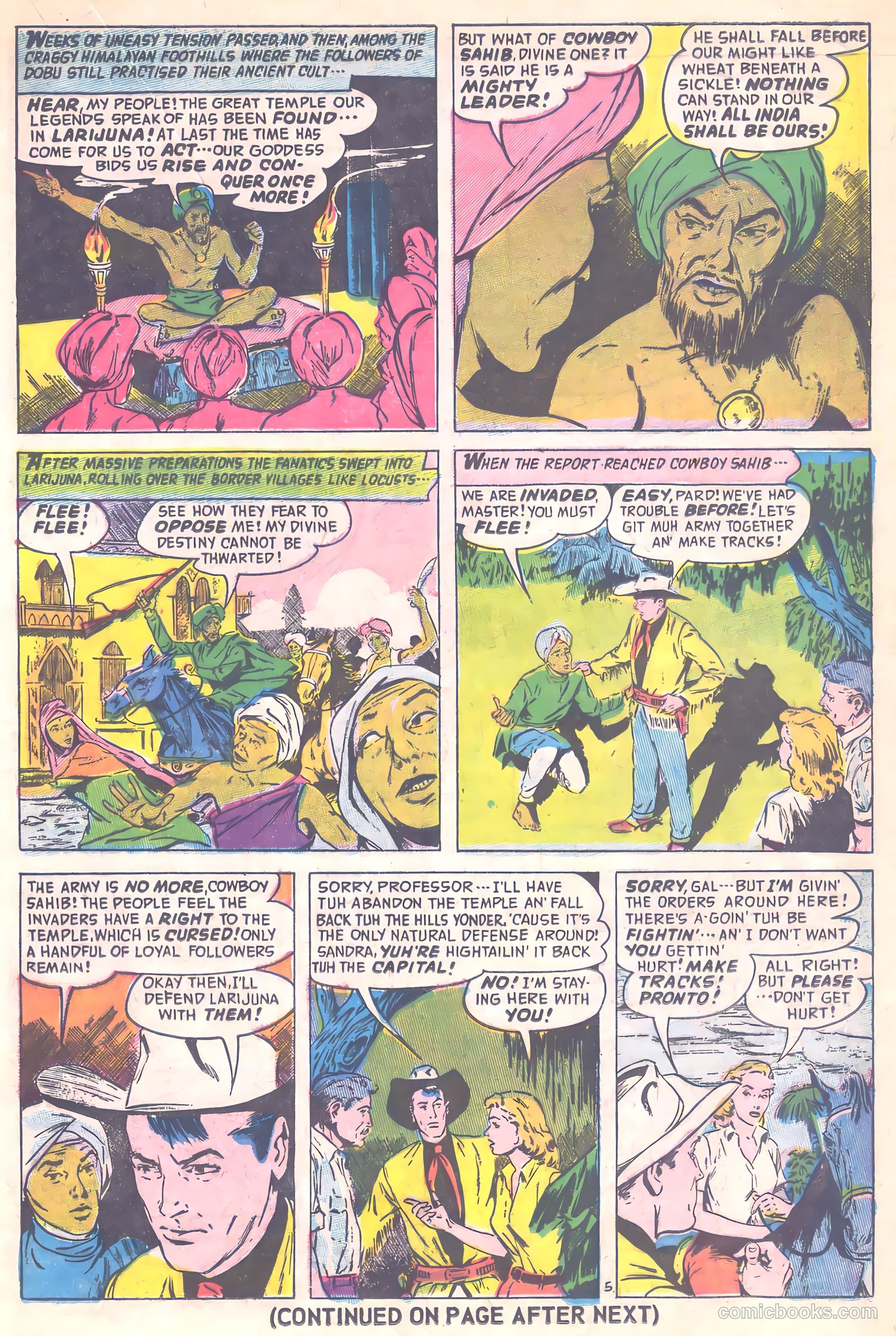 The Hooded Horseman #22 (1952) — page 17 of 36