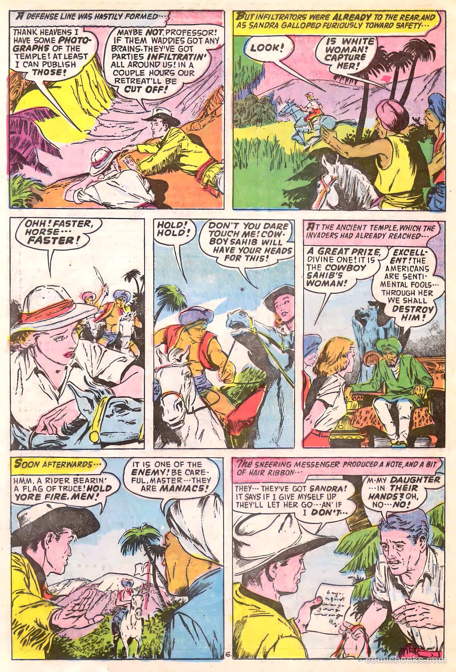 The Hooded Horseman #22 (1952) — page 20 of 36
