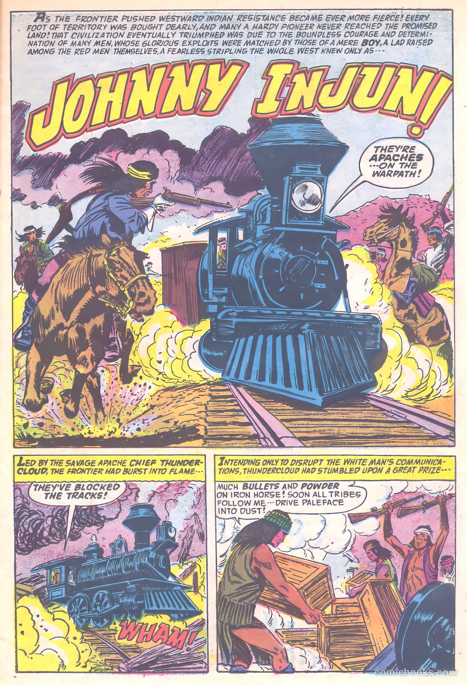 The Hooded Horseman #22 (1952) — page 23 of 36