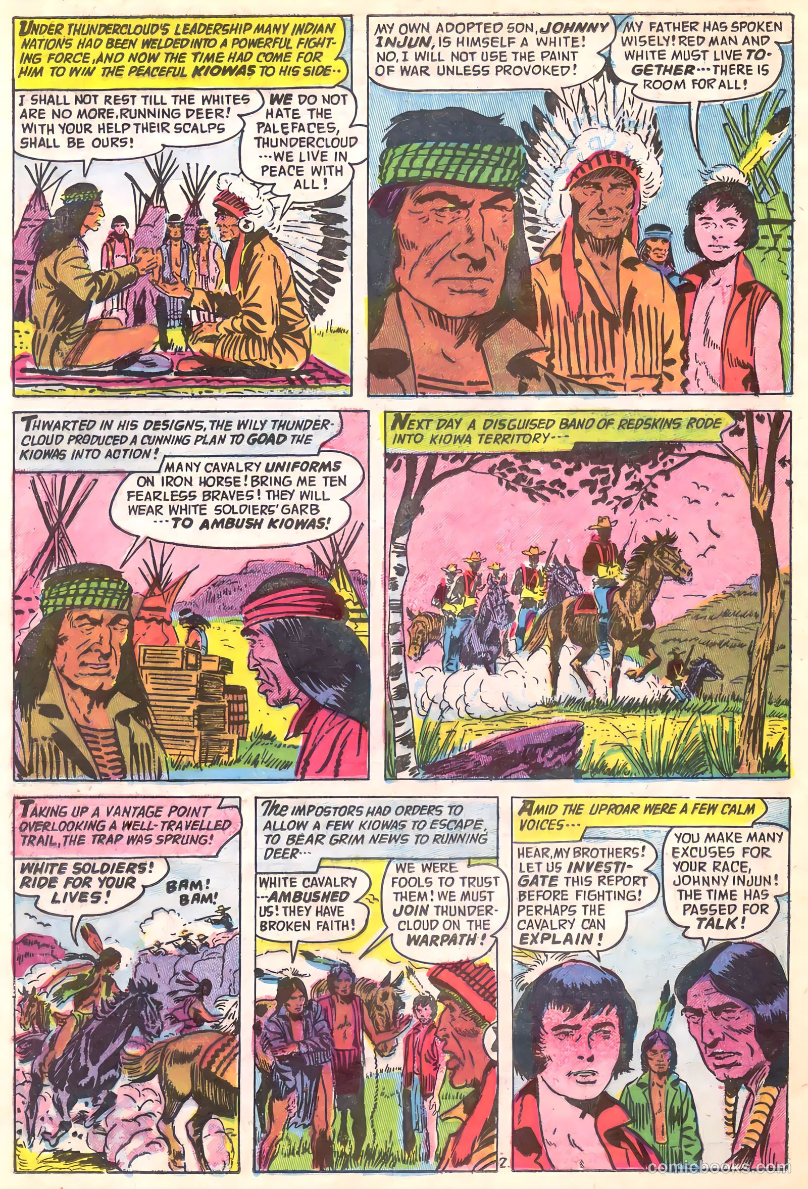 The Hooded Horseman #22 (1952) — page 24 of 36