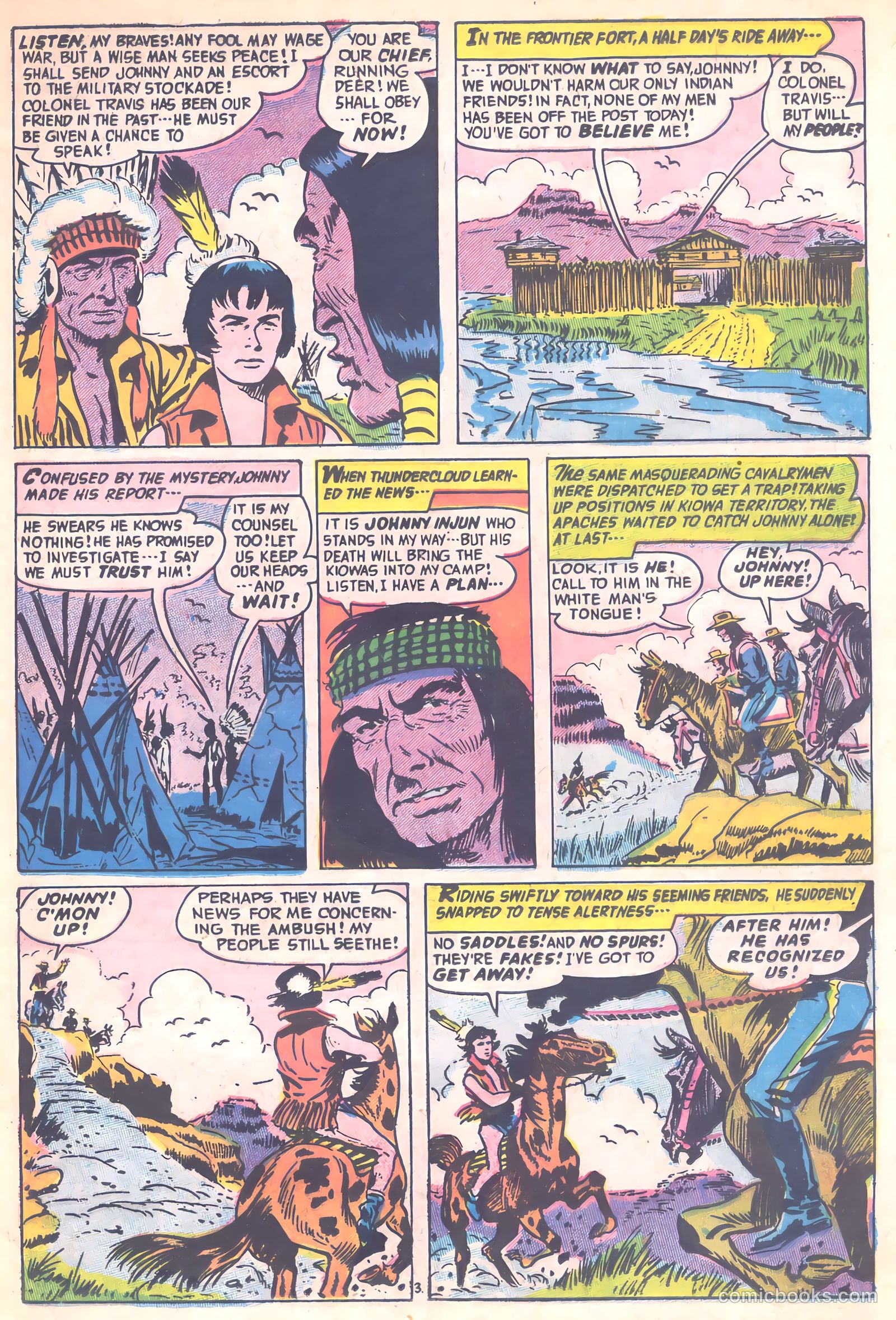 The Hooded Horseman #22 (1952) — page 25 of 36
