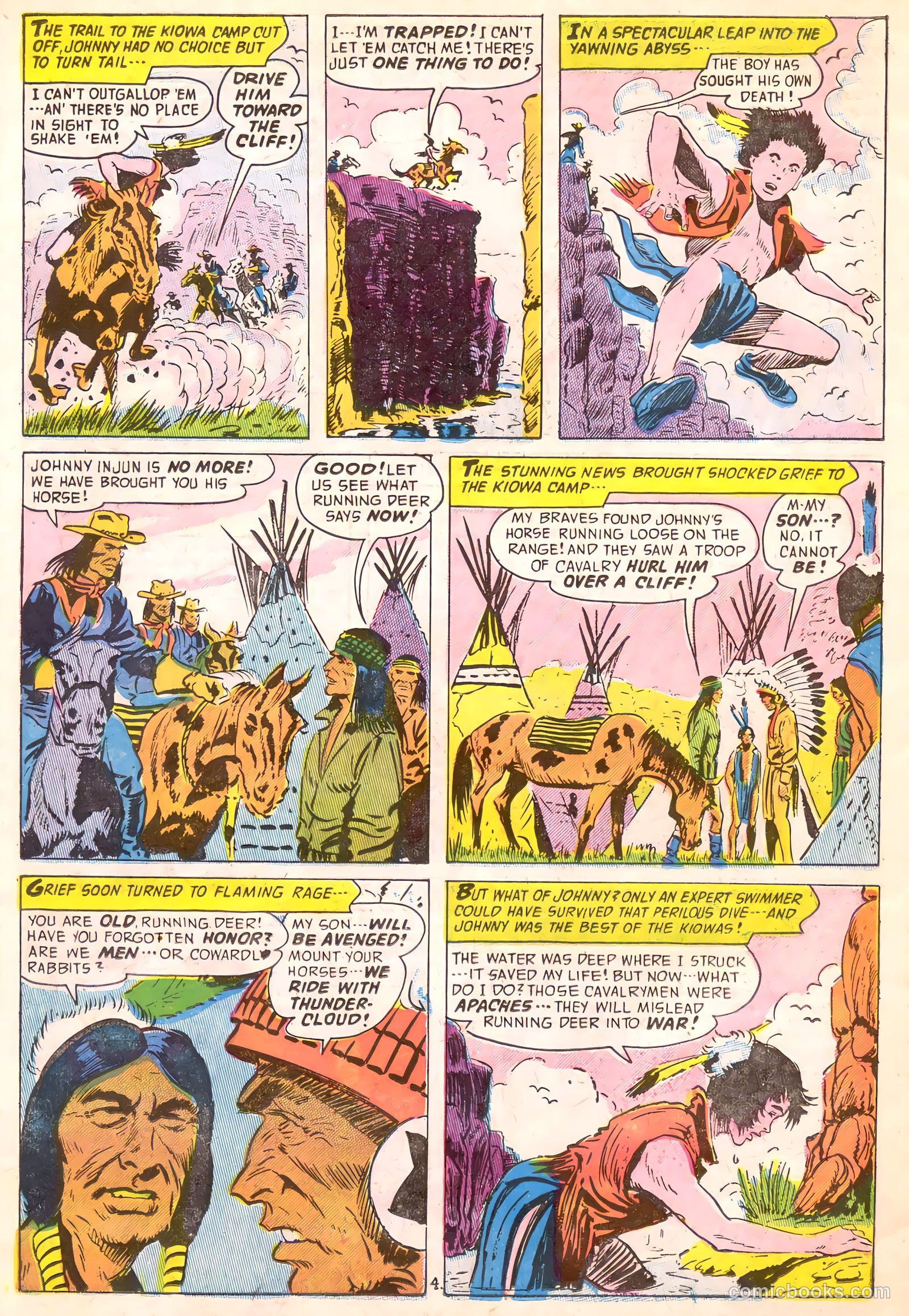 The Hooded Horseman #22 (1952) — page 26 of 36