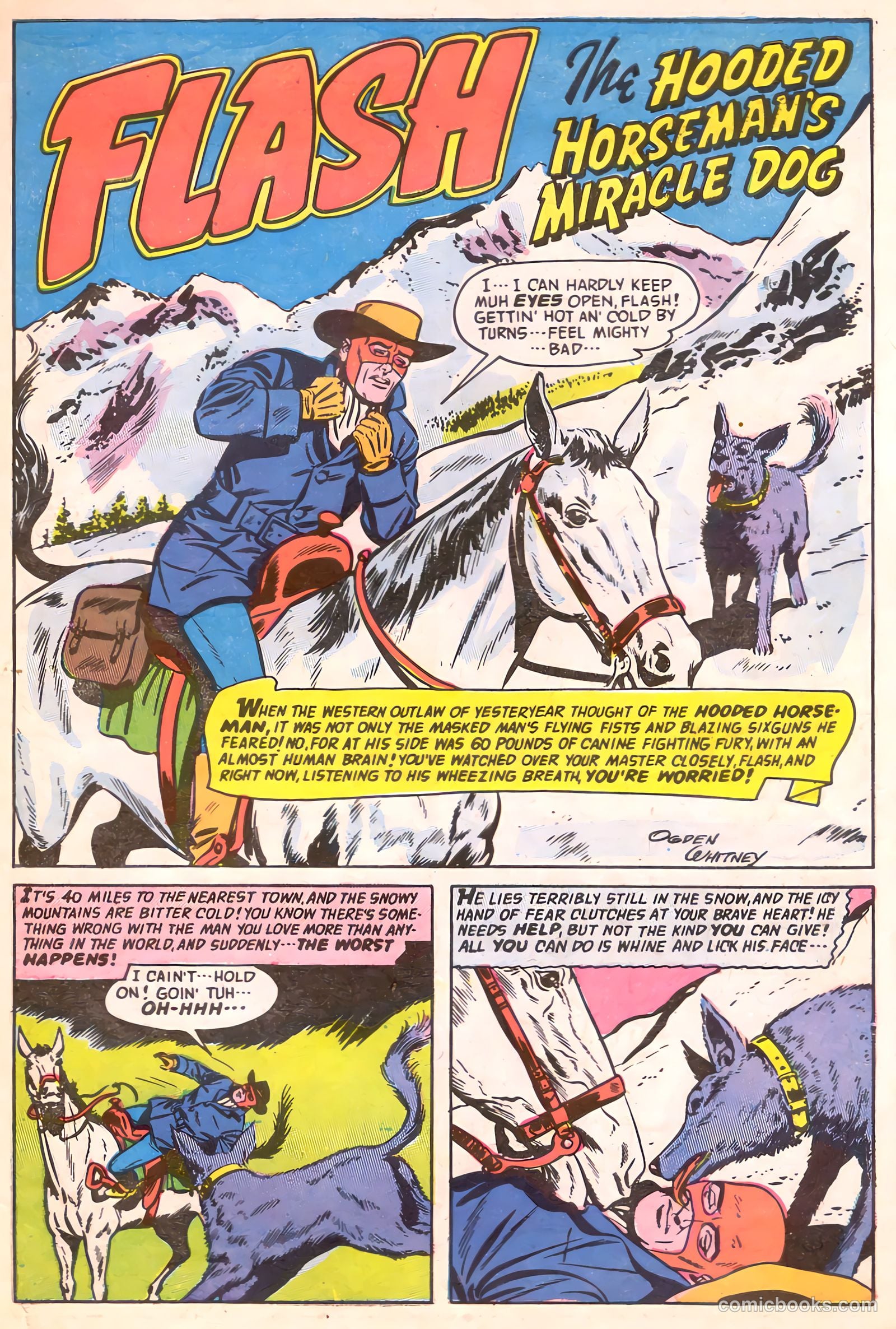 The Hooded Horseman #22 (1952) — page 31 of 36