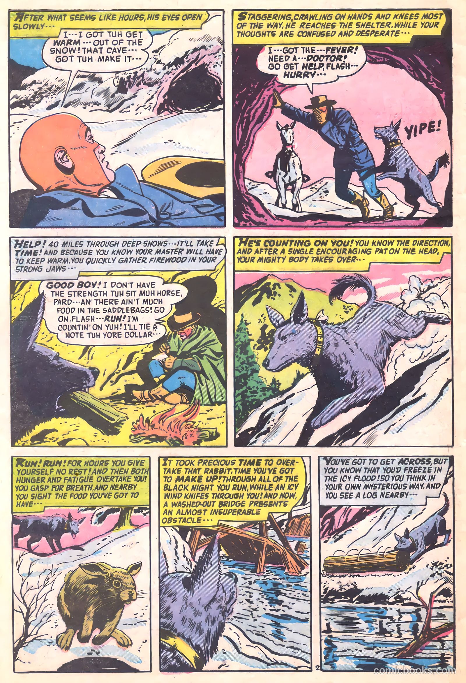 The Hooded Horseman #22 (1952) — page 32 of 36