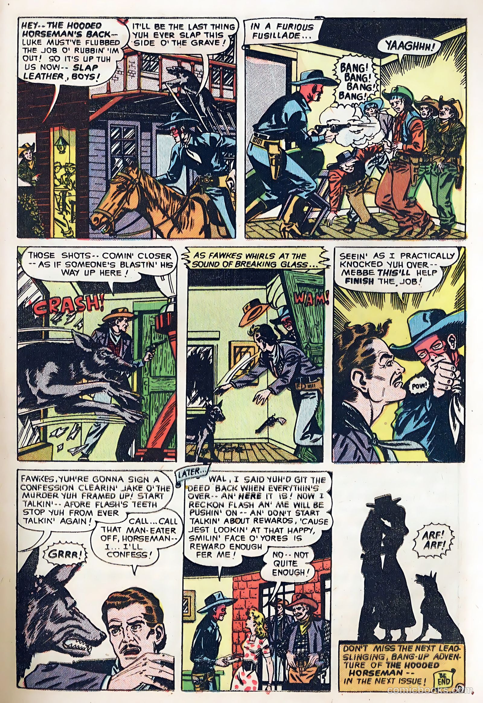 The Hooded Horseman #23 (1952) — page 11 of 36