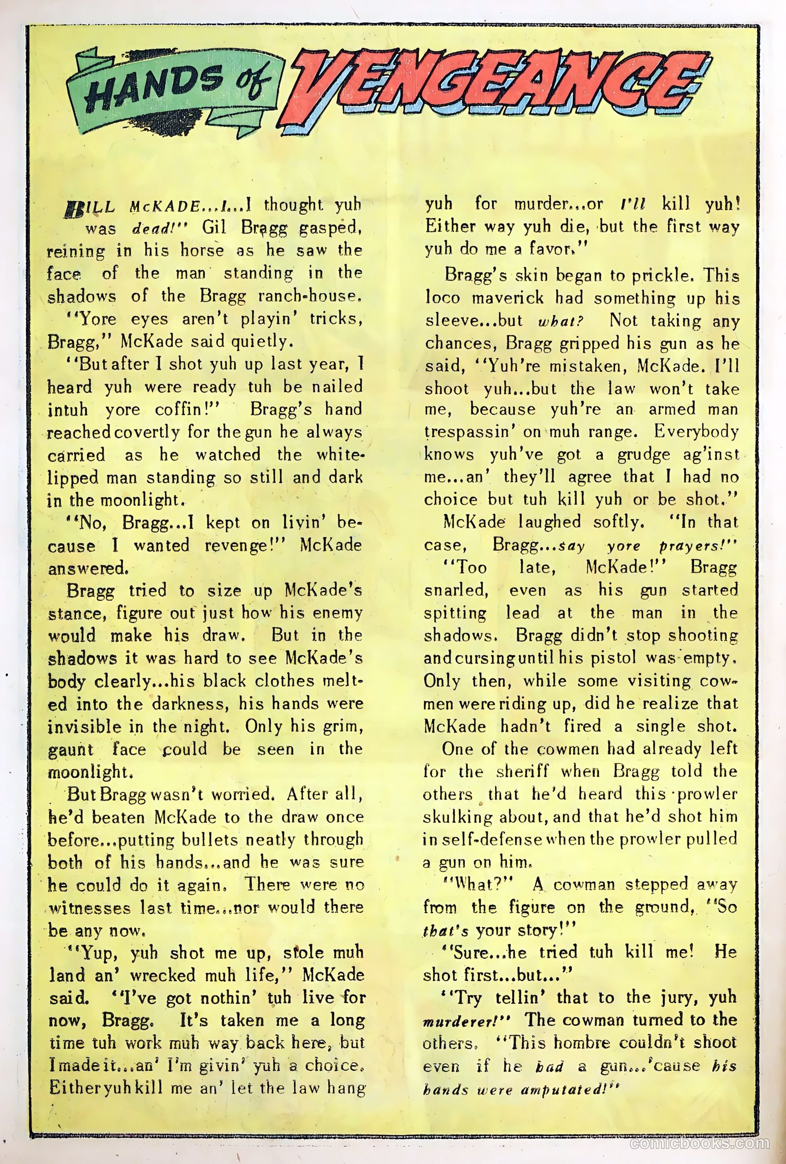 The Hooded Horseman #23 (1952) — page 12 of 36