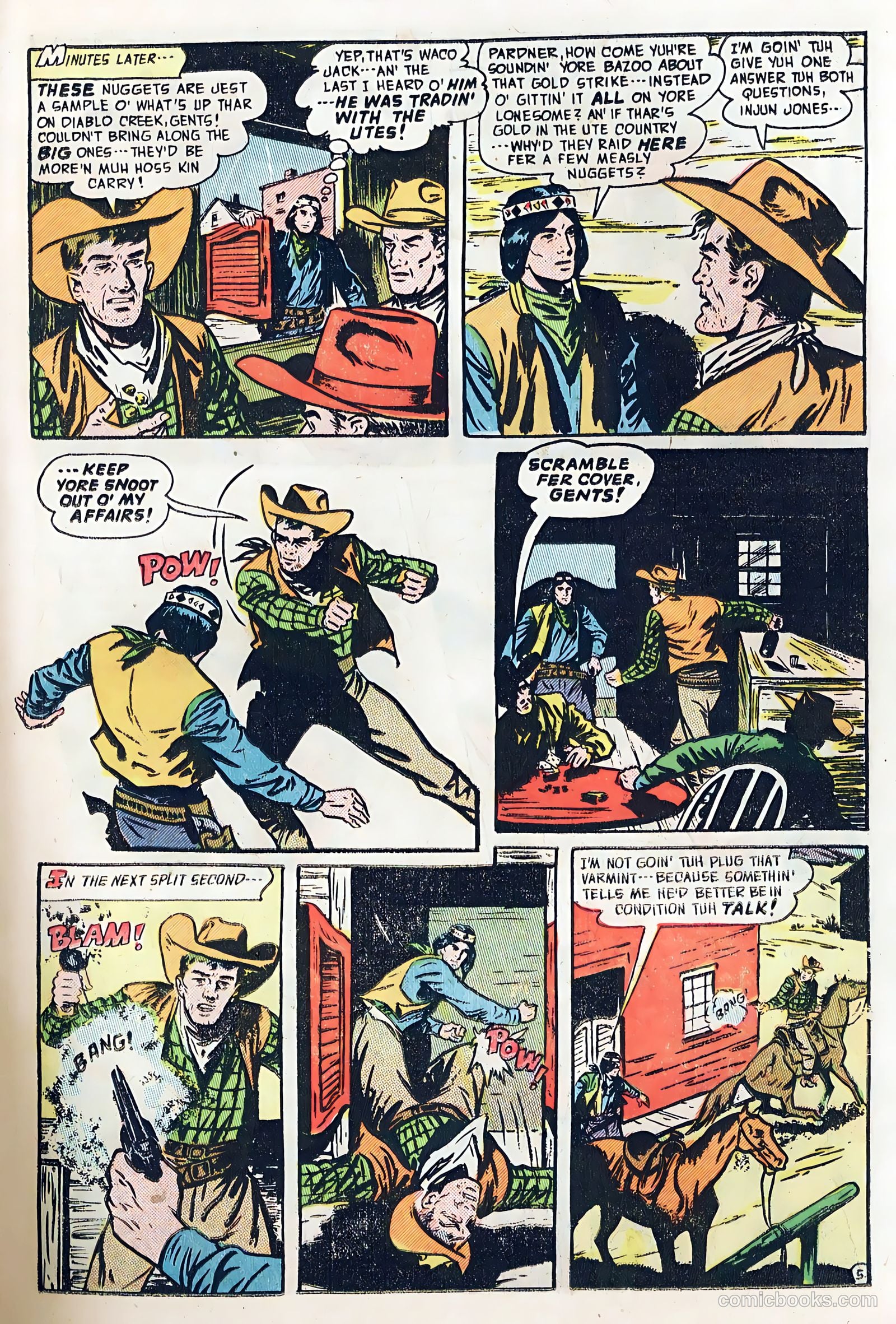The Hooded Horseman #23 (1952) — page 17 of 36