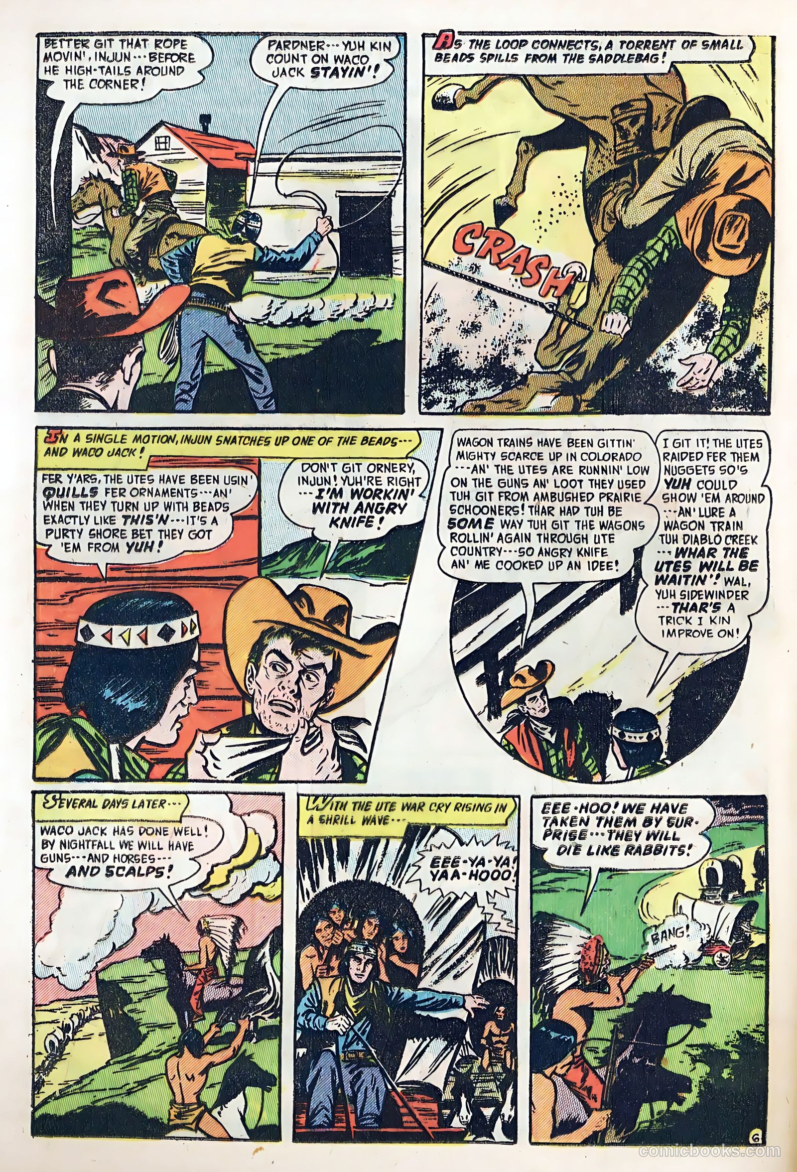 The Hooded Horseman #23 (1952) — page 18 of 36