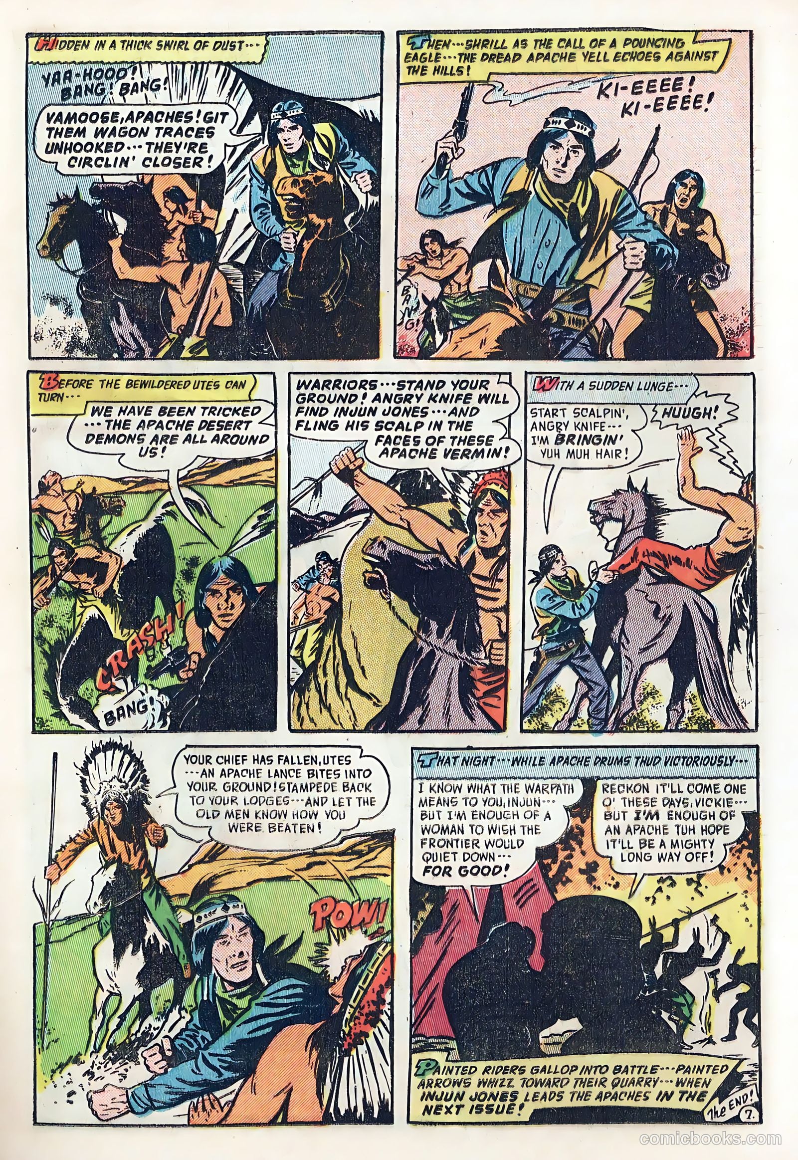 The Hooded Horseman #23 (1952) — page 19 of 36