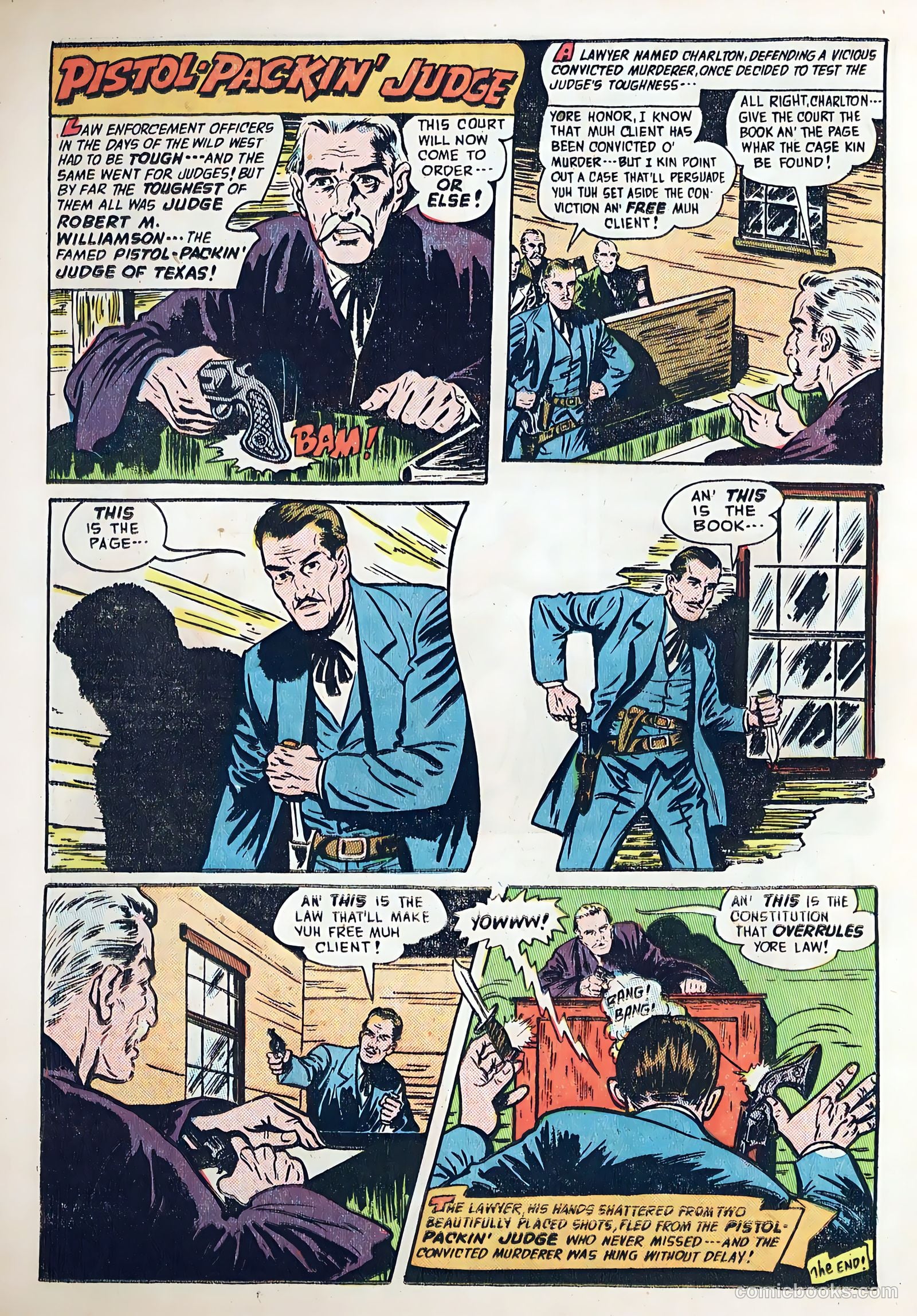 The Hooded Horseman #23 (1952) — page 20 of 36