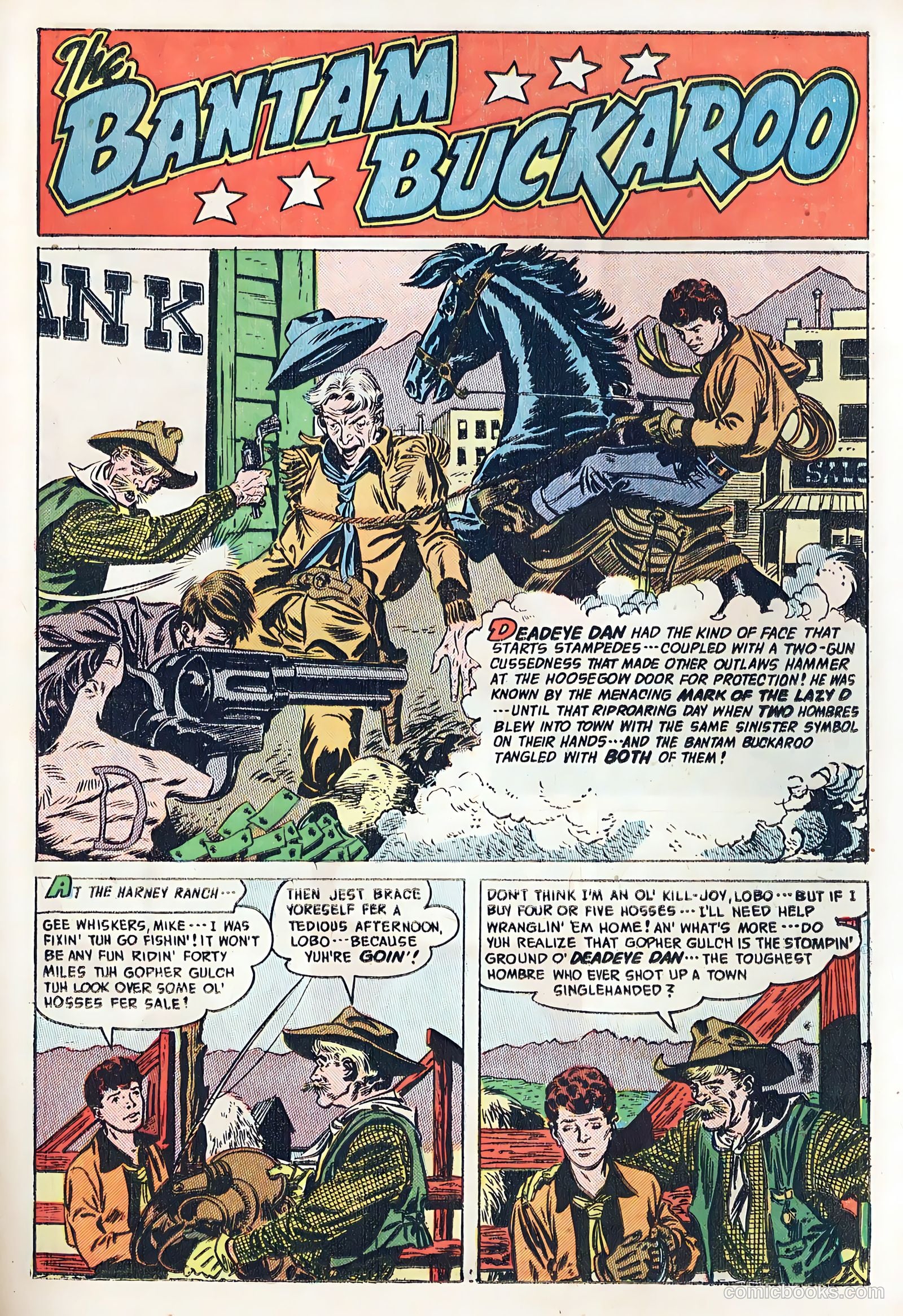 The Hooded Horseman #23 (1952) — page 25 of 36