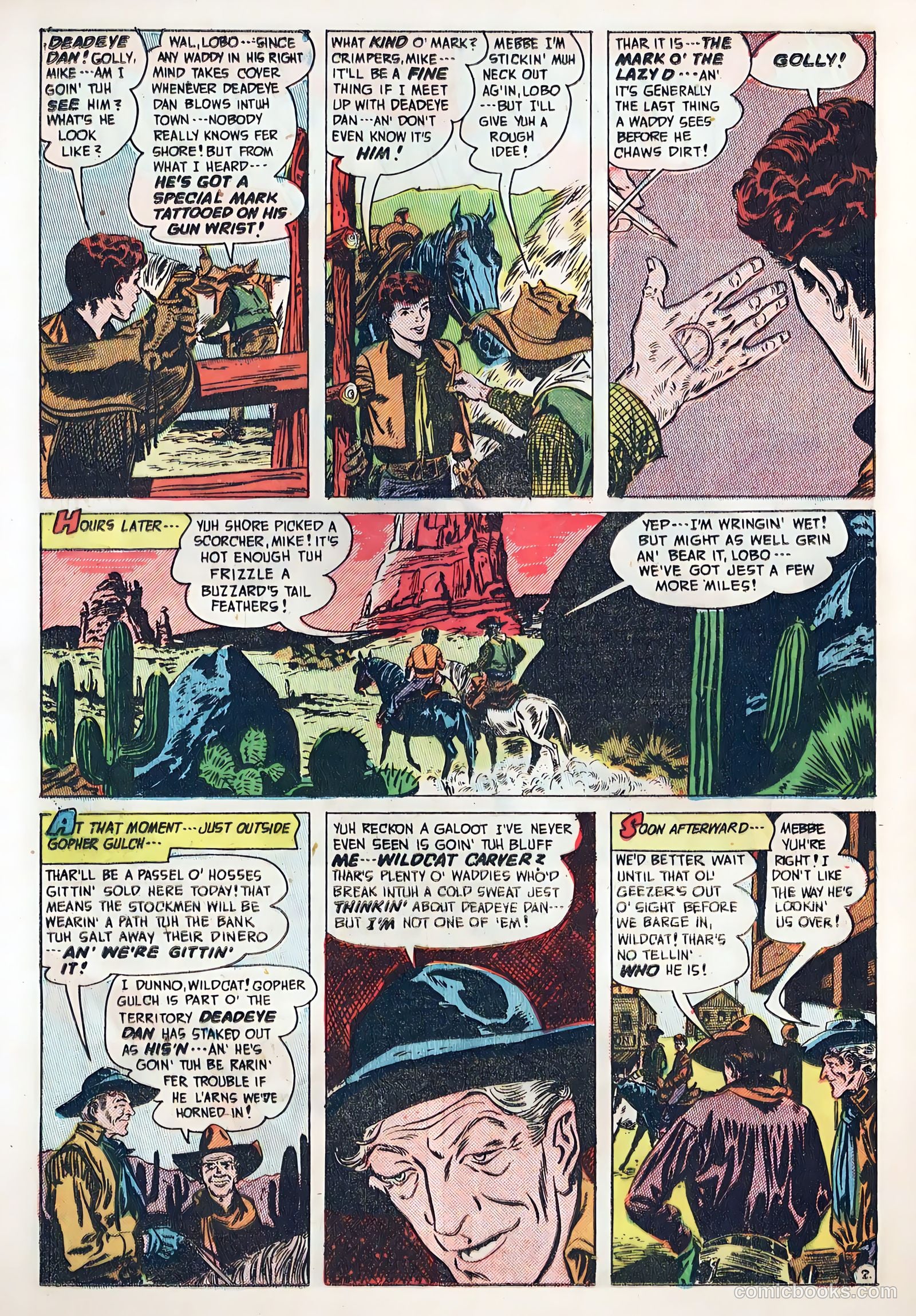 The Hooded Horseman #23 (1952) — page 26 of 36