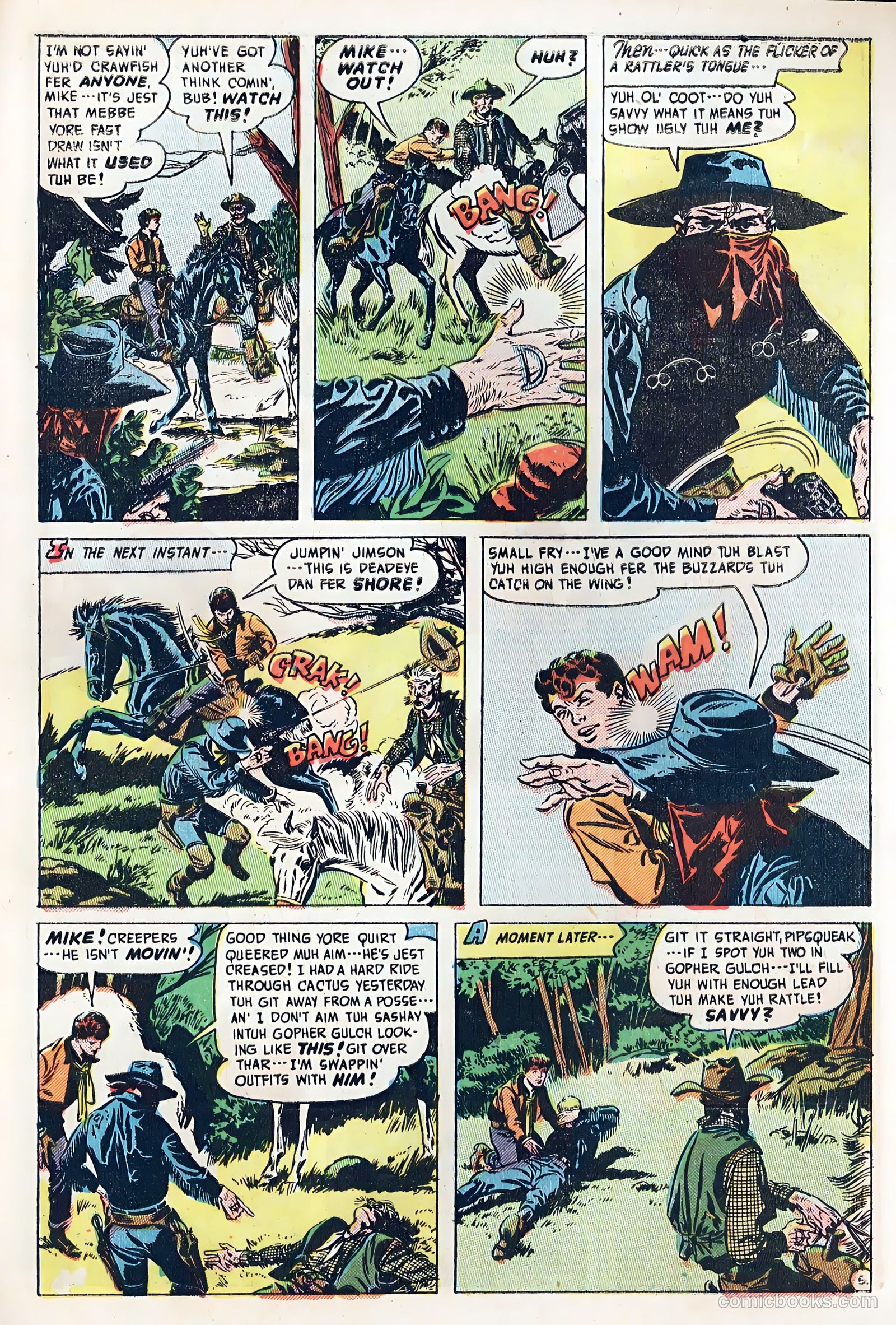 The Hooded Horseman #23 (1952) — page 29 of 36