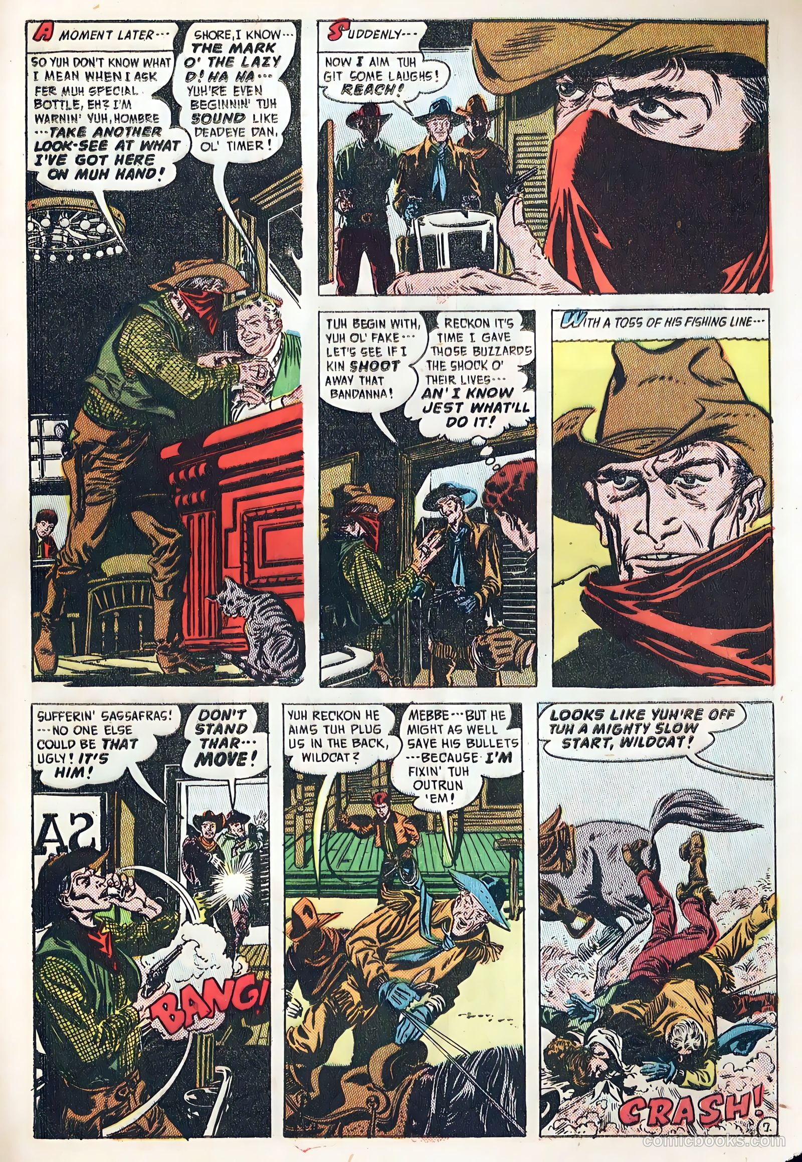 The Hooded Horseman #23 (1952) — page 31 of 36