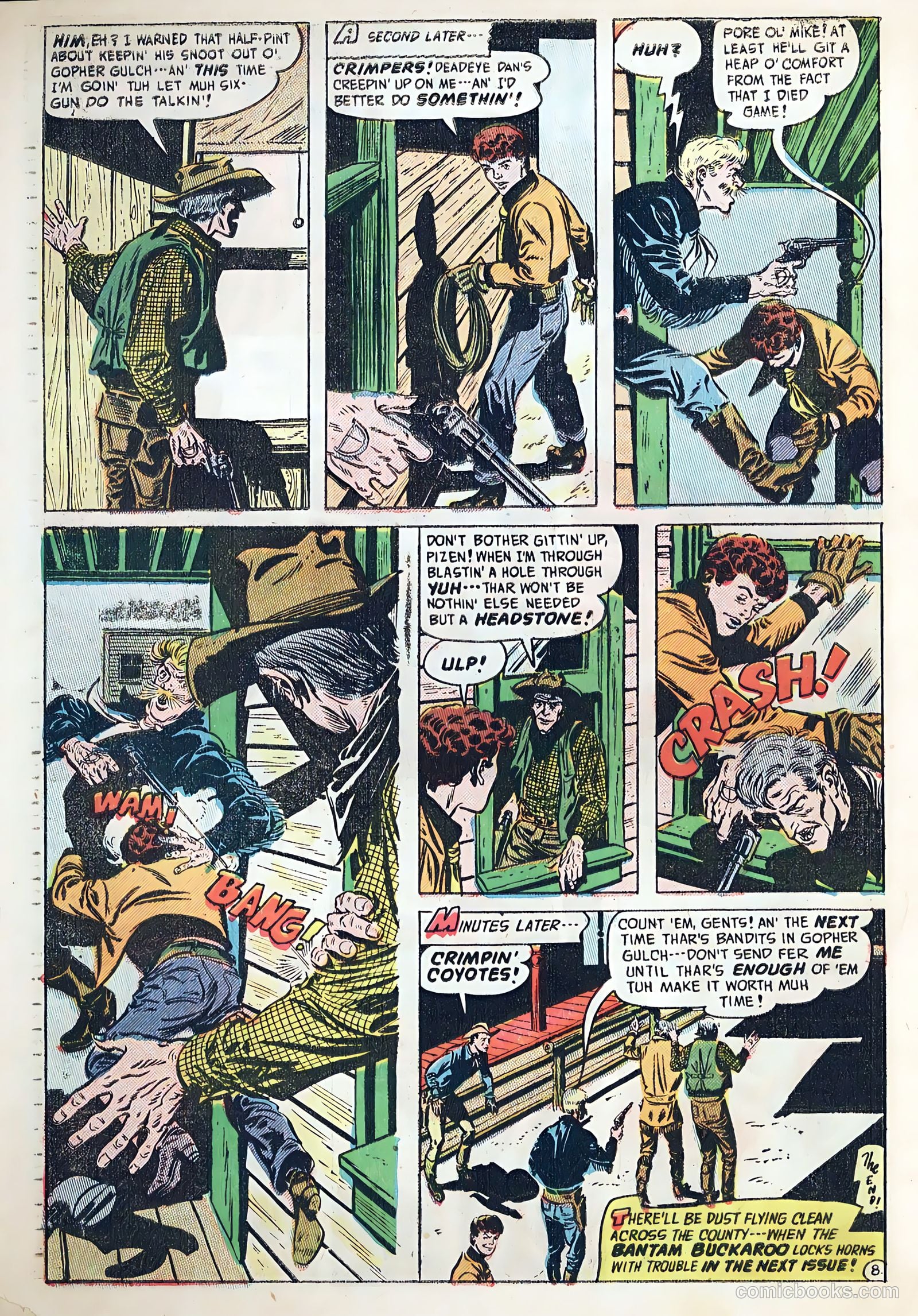 The Hooded Horseman #23 (1952) — page 32 of 36