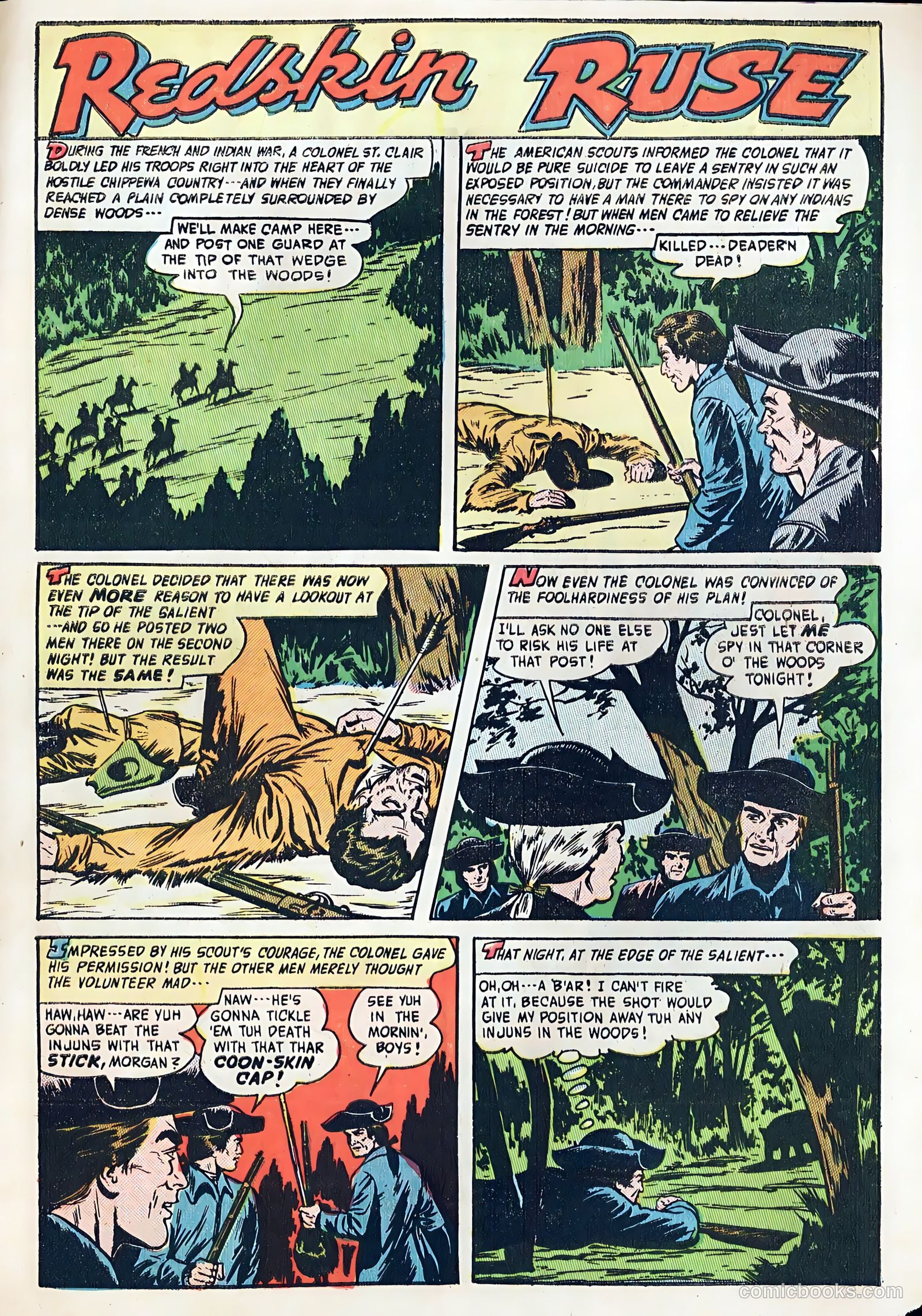 The Hooded Horseman #23 (1952) — page 33 of 36