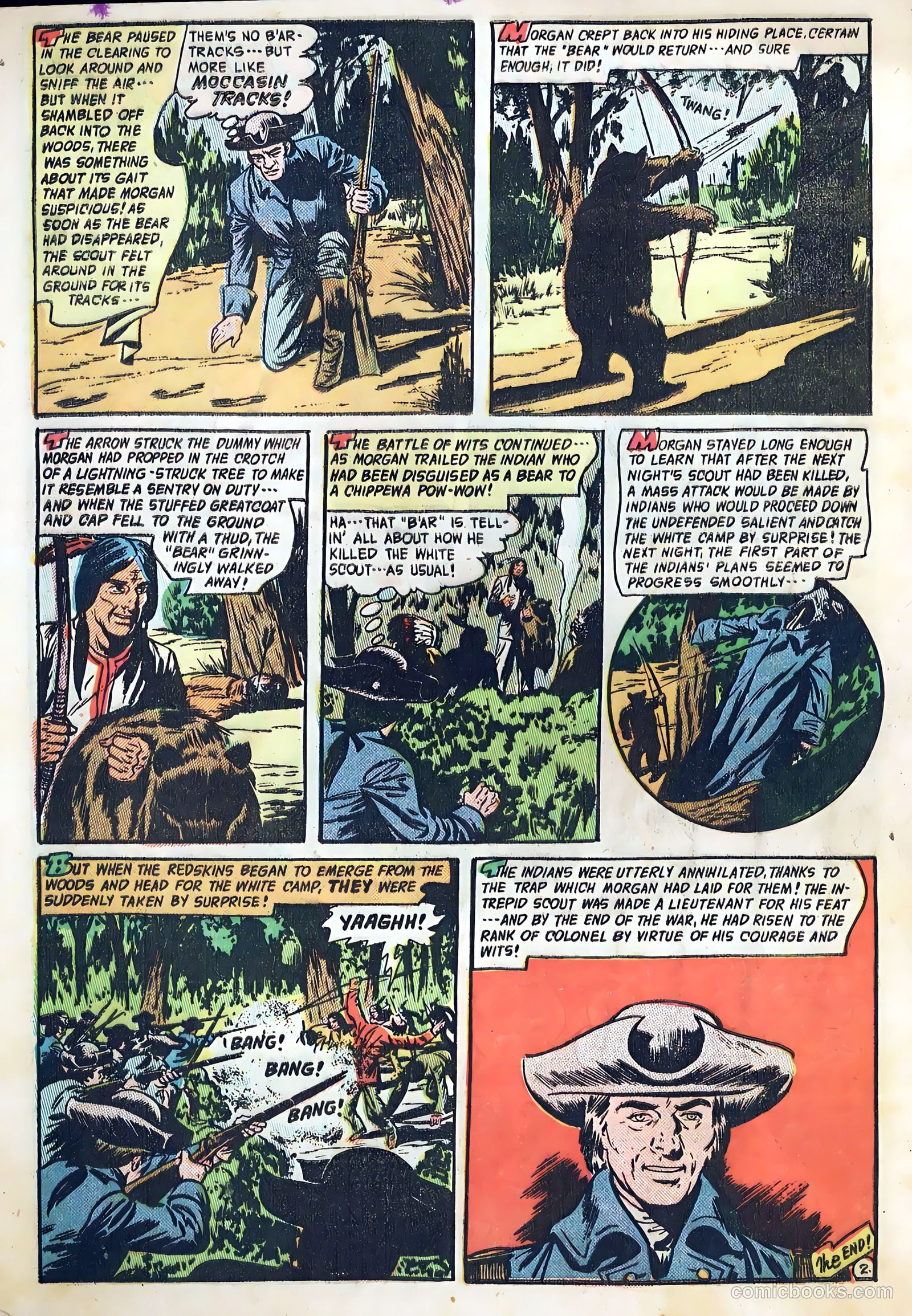The Hooded Horseman #23 (1952) — page 34 of 36