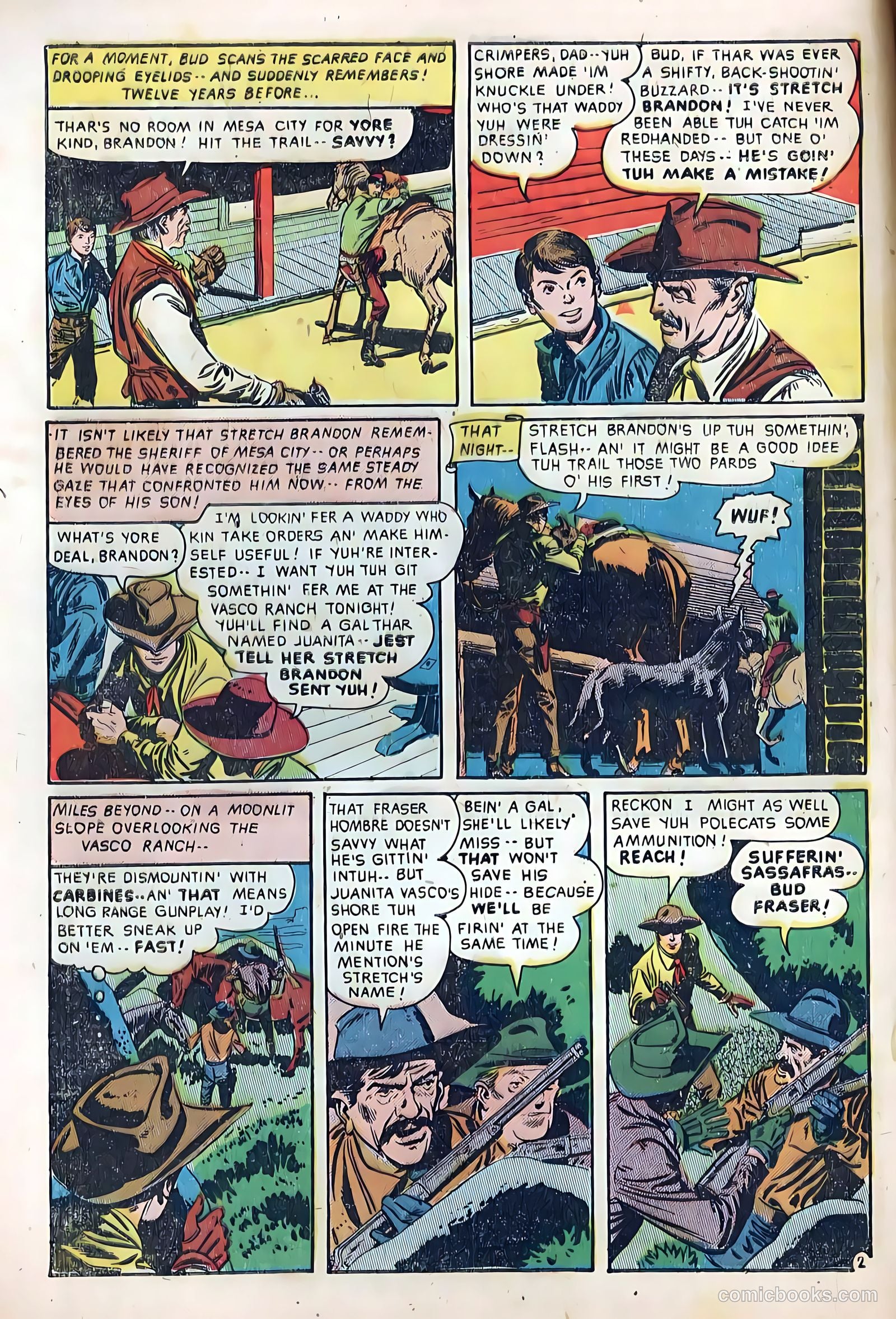 The Hooded Horseman #24 (1952) — page 4 of 36