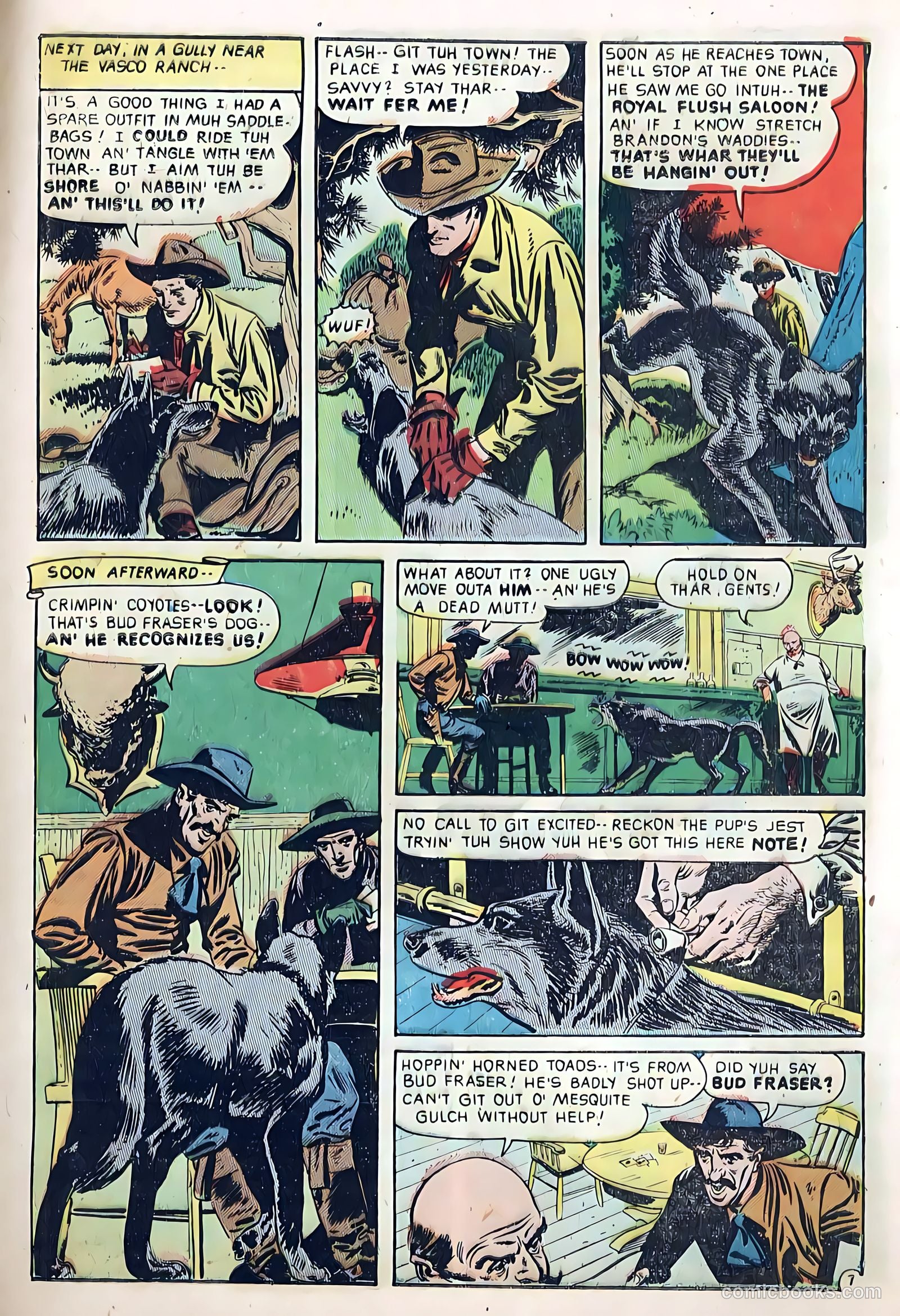 The Hooded Horseman #24 (1952) — page 9 of 36