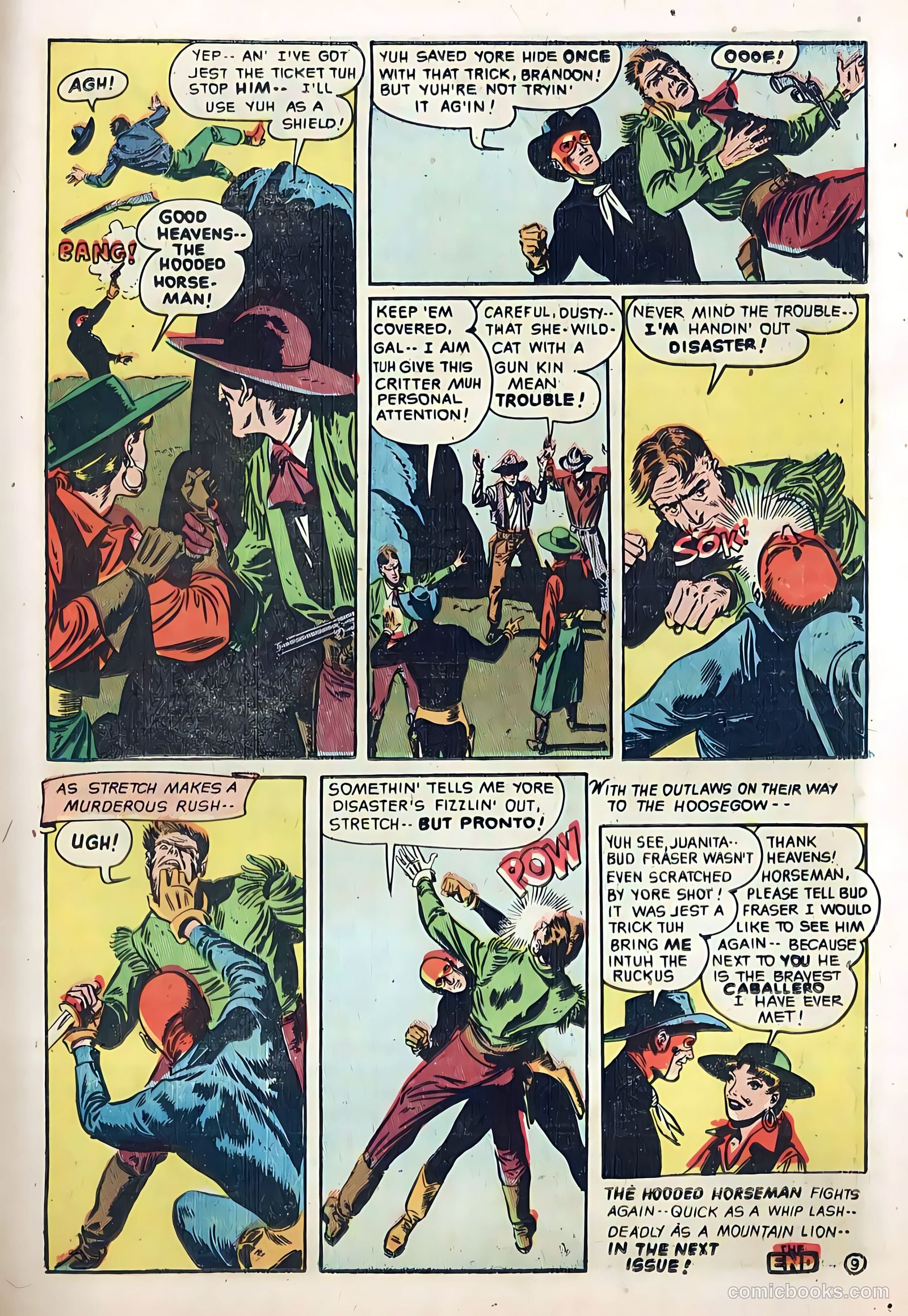 The Hooded Horseman #24 (1952) — page 11 of 36