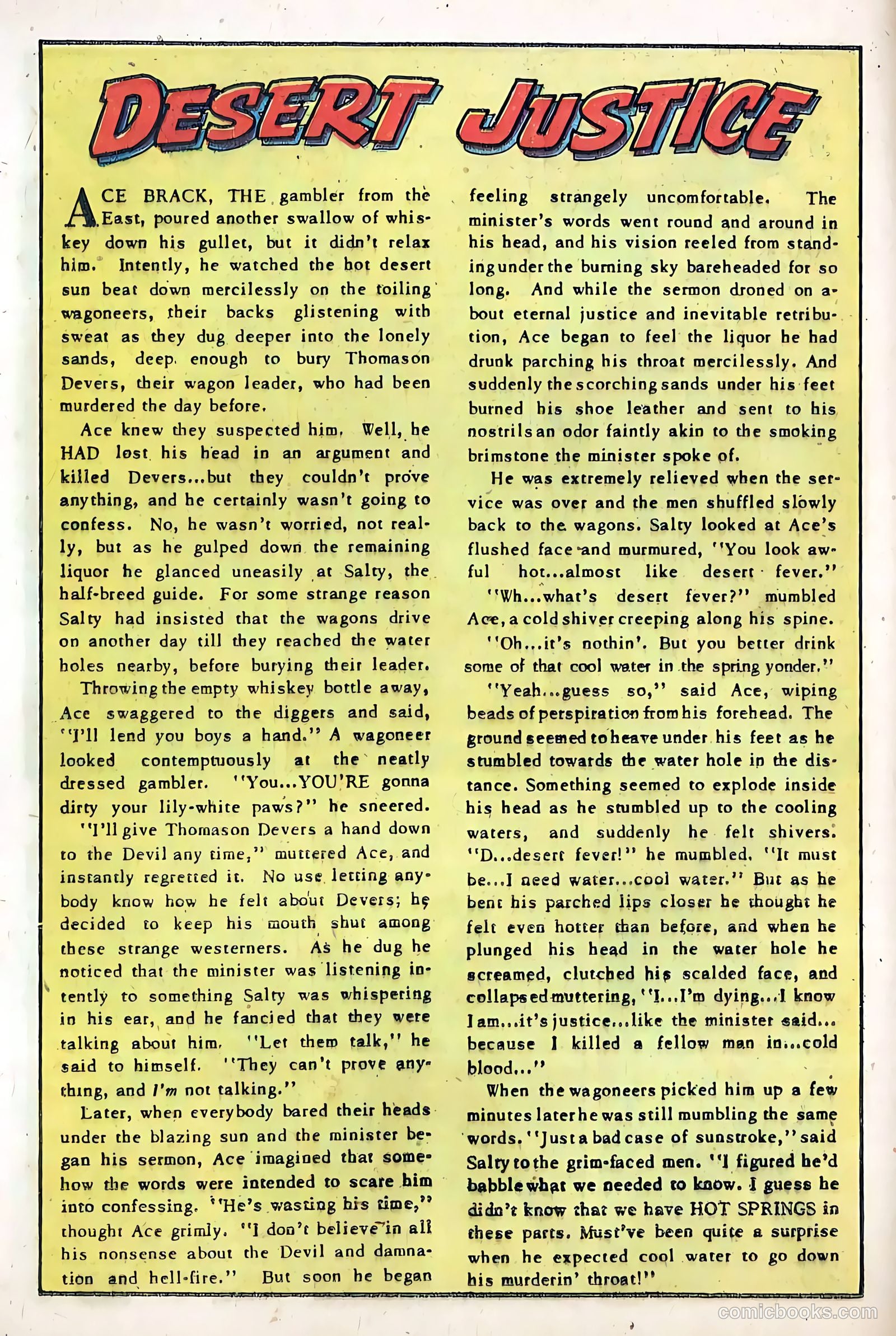 The Hooded Horseman #24 (1952) — page 12 of 36