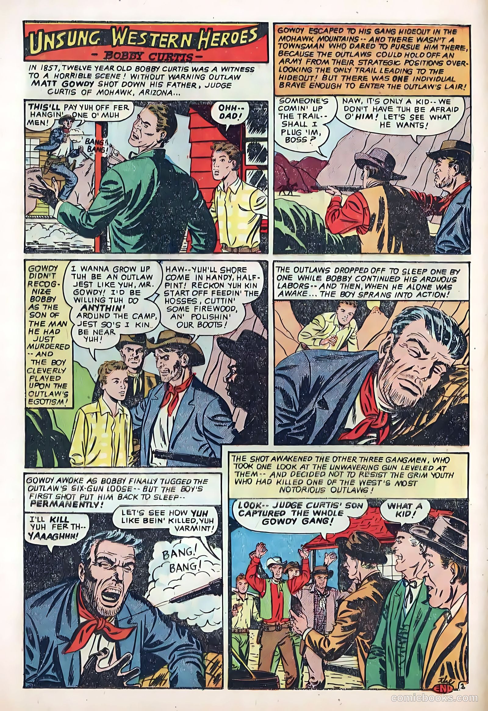 The Hooded Horseman #24 (1952) — page 14 of 36