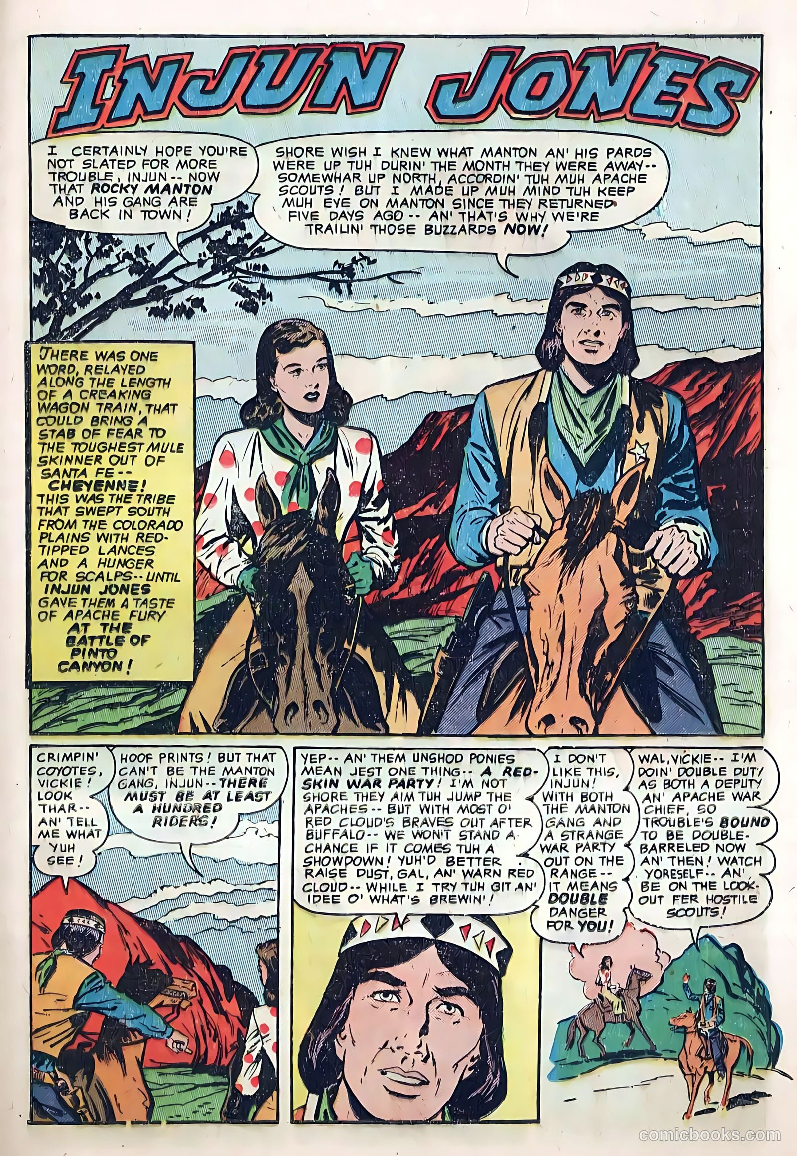 The Hooded Horseman #24 (1952) — page 15 of 36
