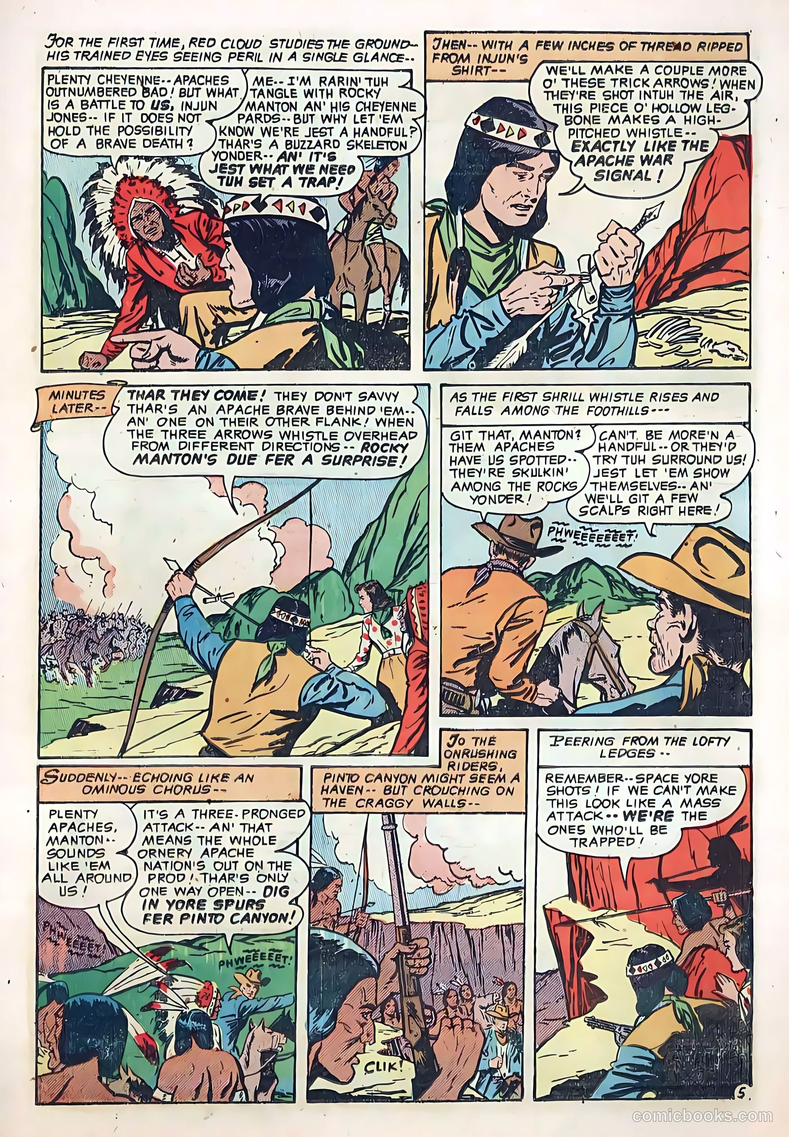 The Hooded Horseman #24 (1952) — page 19 of 36