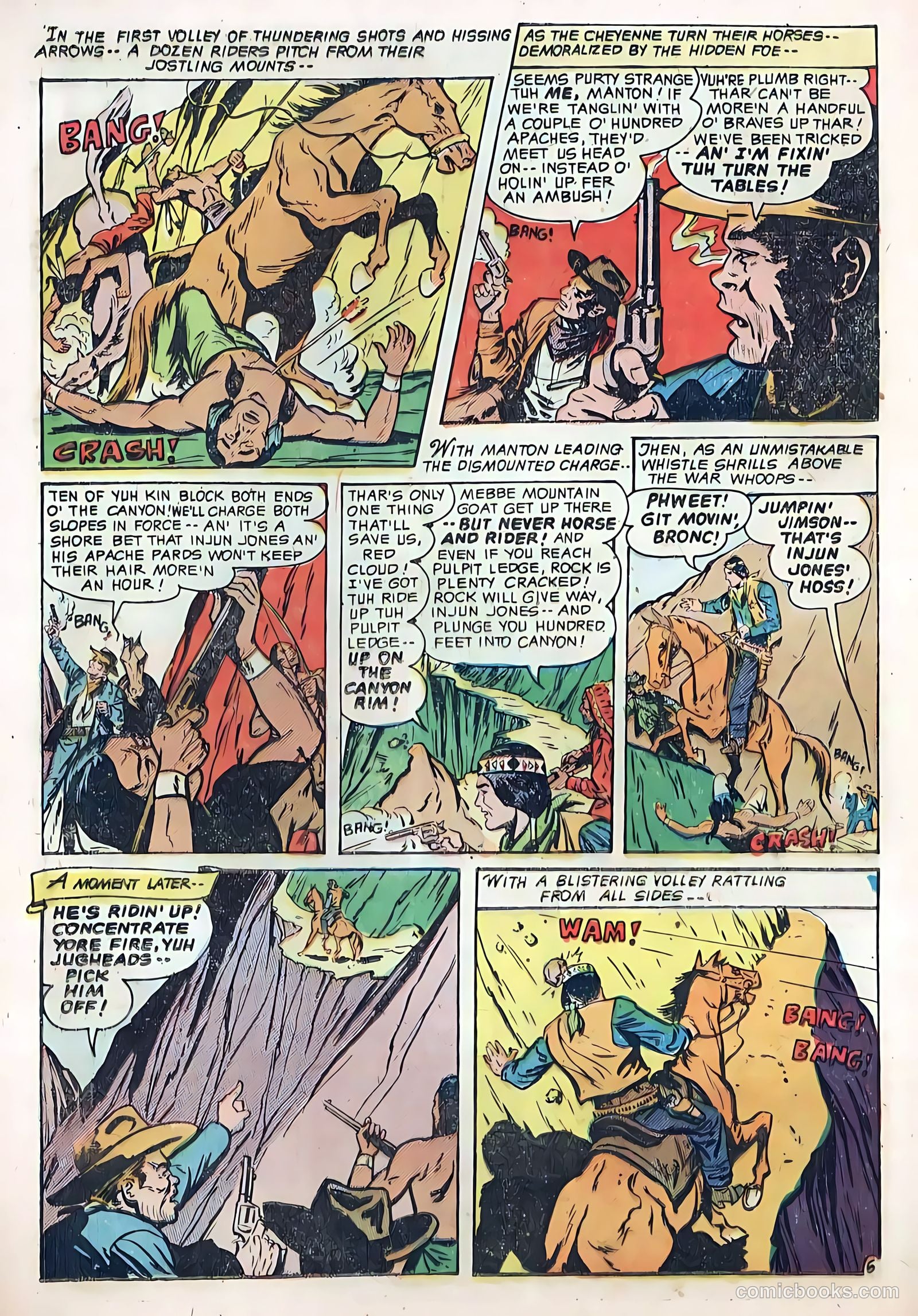The Hooded Horseman #24 (1952) — page 20 of 36