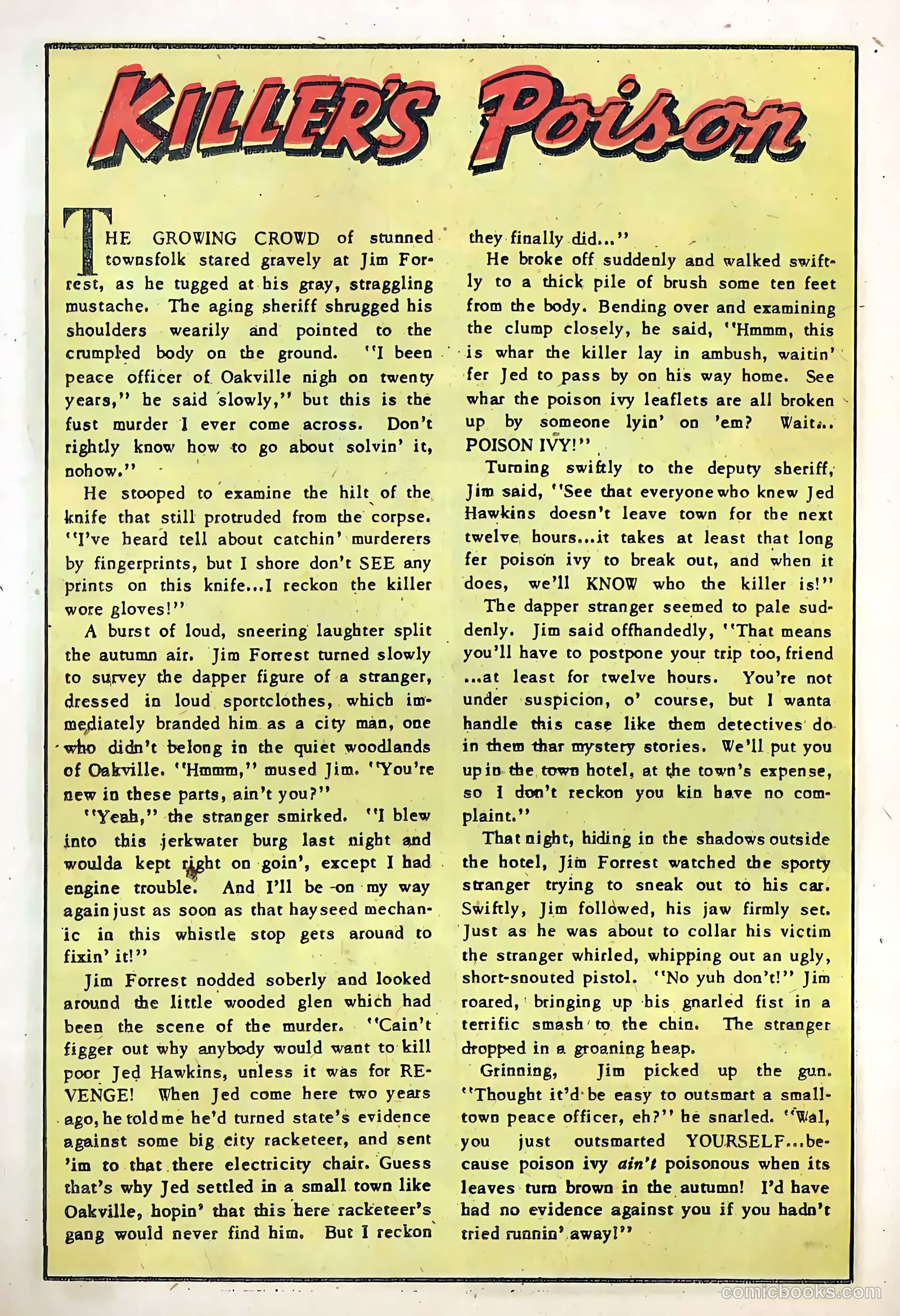 The Hooded Horseman #24 (1952) — page 24 of 36