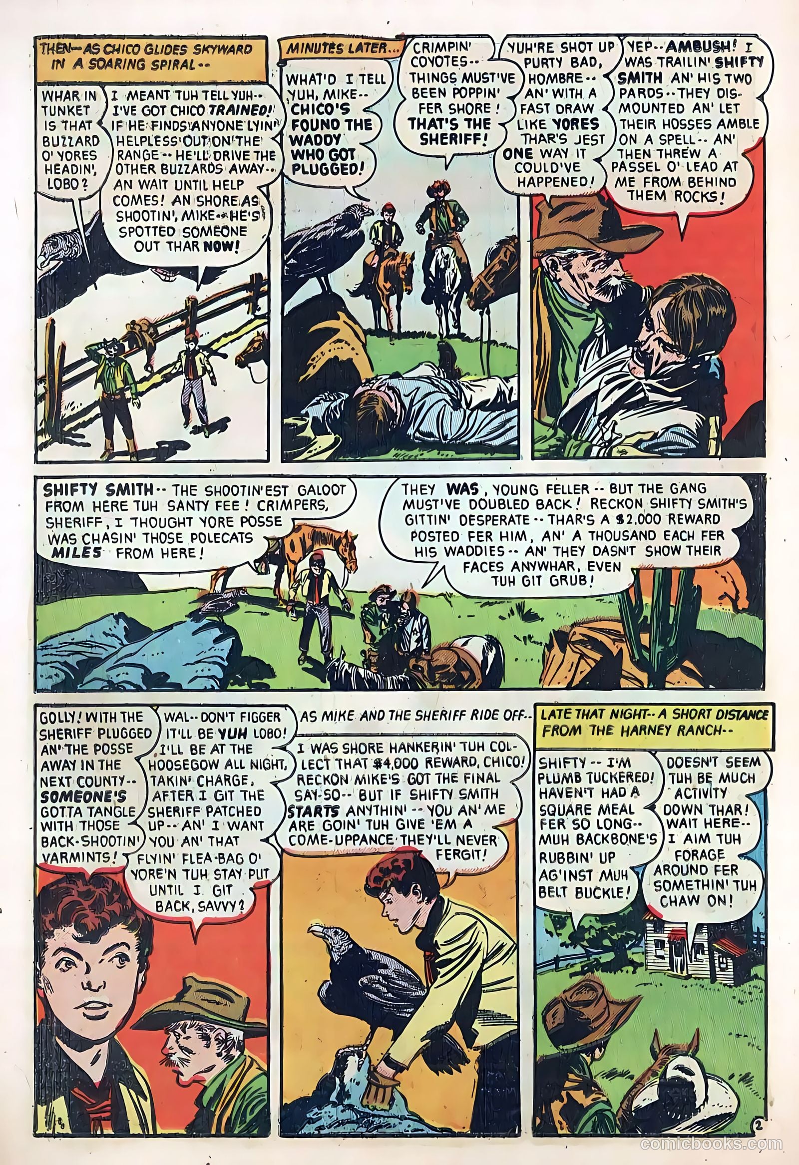 The Hooded Horseman #24 (1952) — page 26 of 36