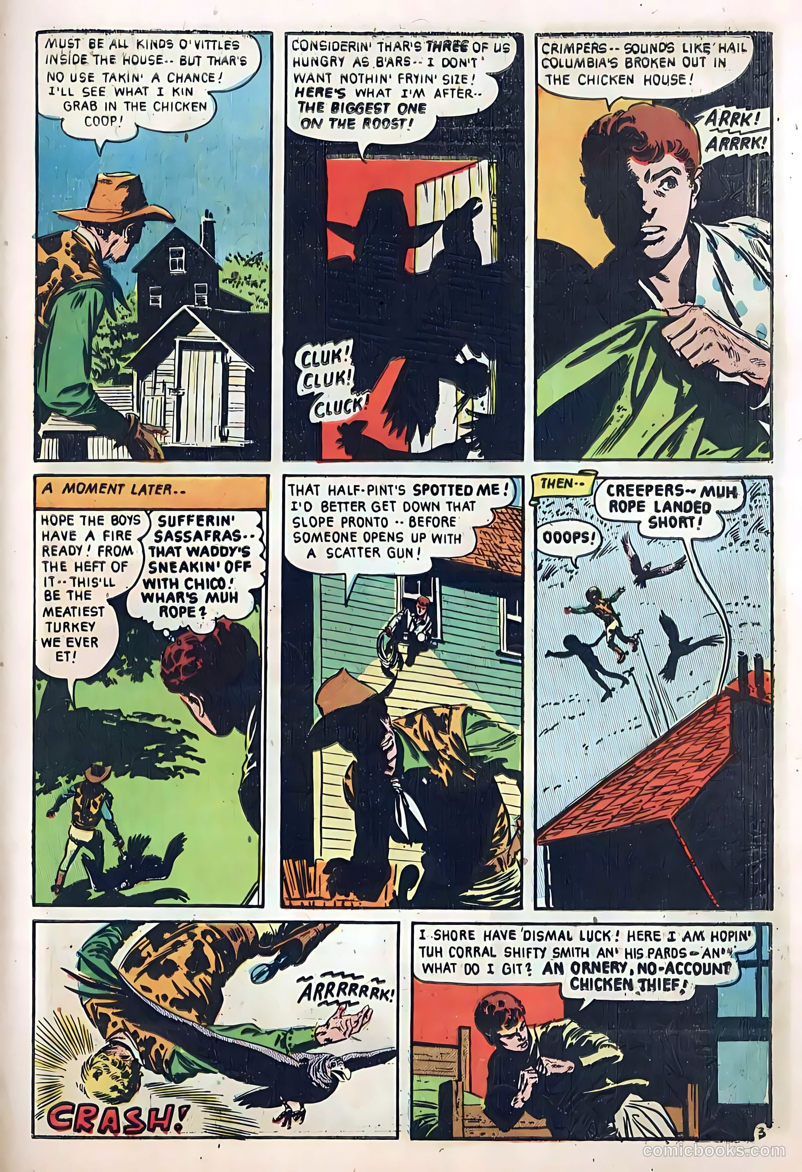 The Hooded Horseman #24 (1952) — page 27 of 36