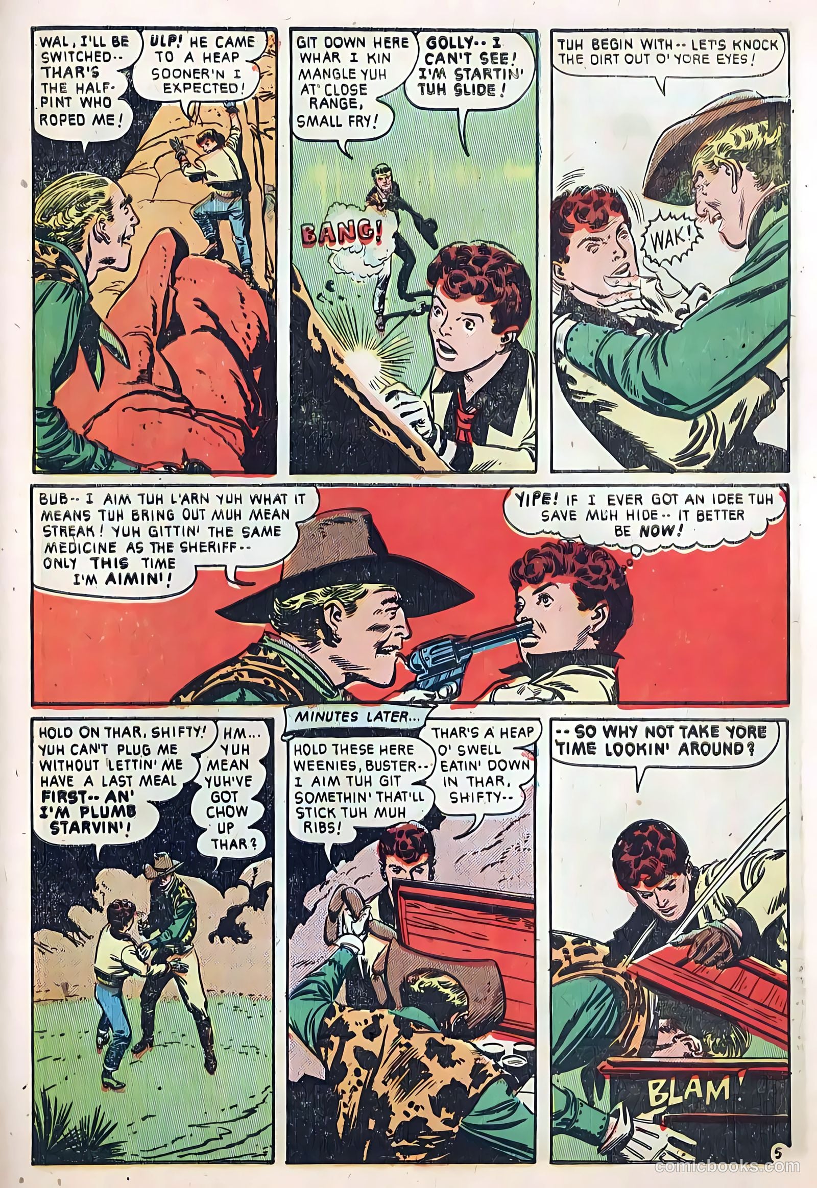 The Hooded Horseman #24 (1952) — page 29 of 36