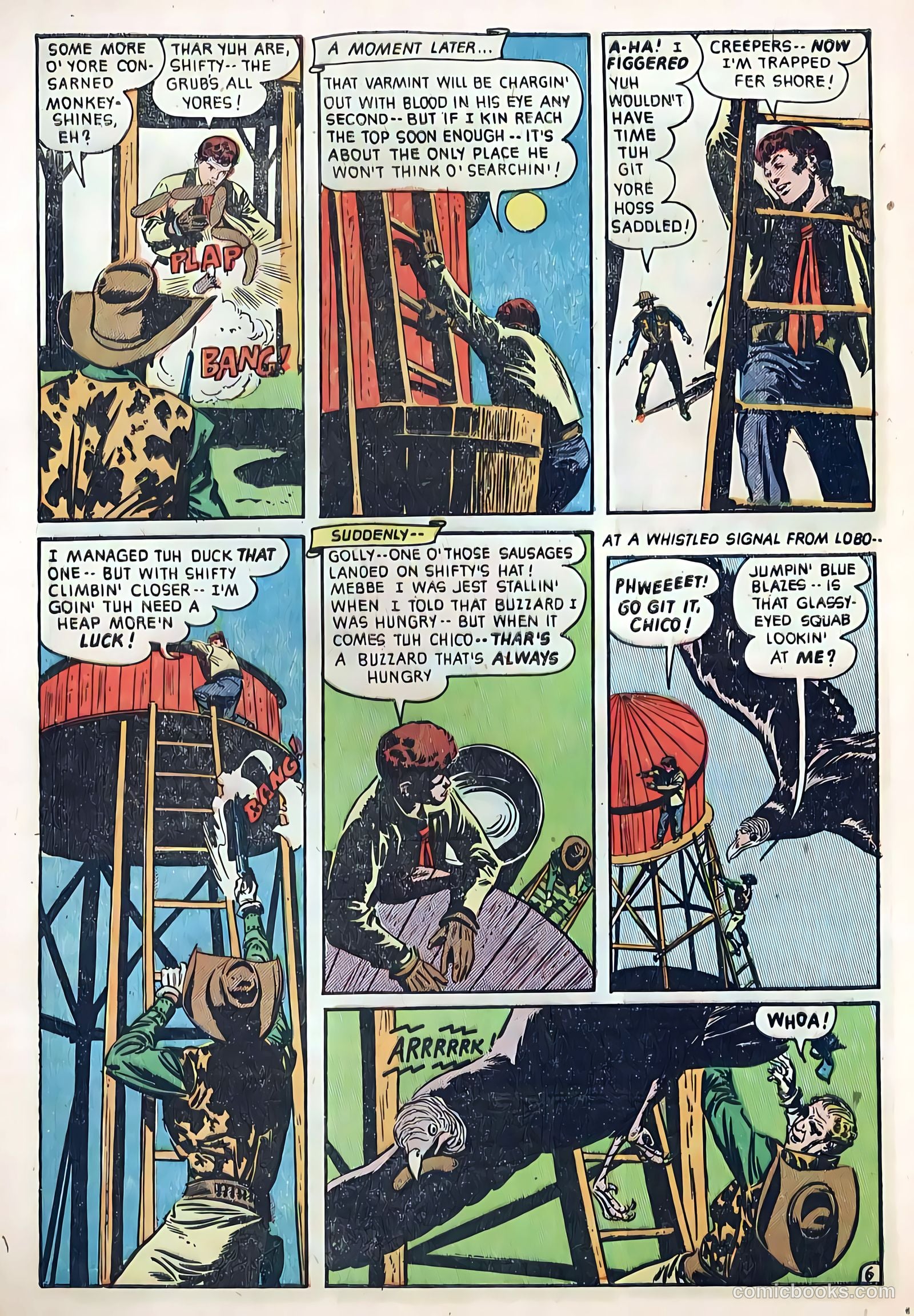 The Hooded Horseman #24 (1952) — page 30 of 36