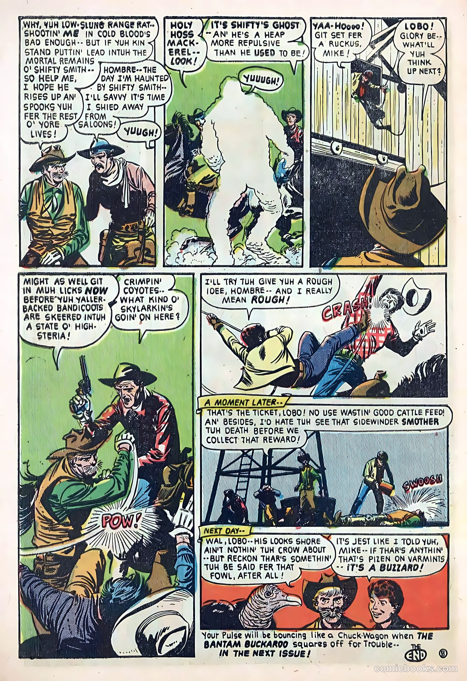 The Hooded Horseman #24 (1952) — page 32 of 36