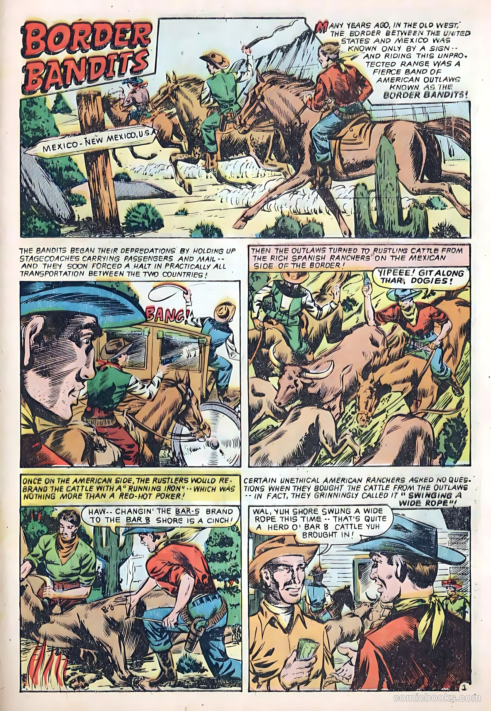 The Hooded Horseman #24 (1952) — page 33 of 36