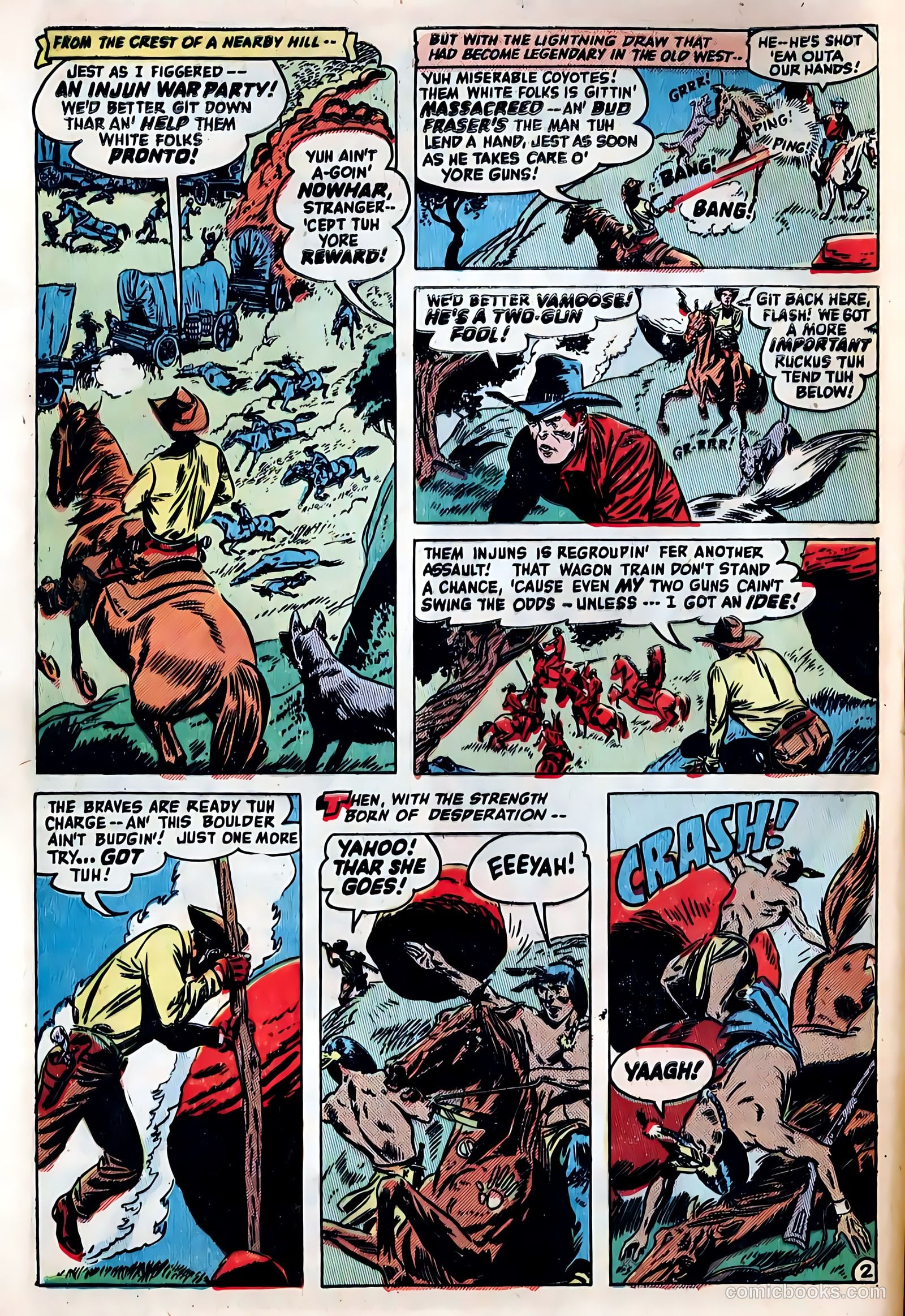 The Hooded Horseman #25 (1952) — page 4 of 36