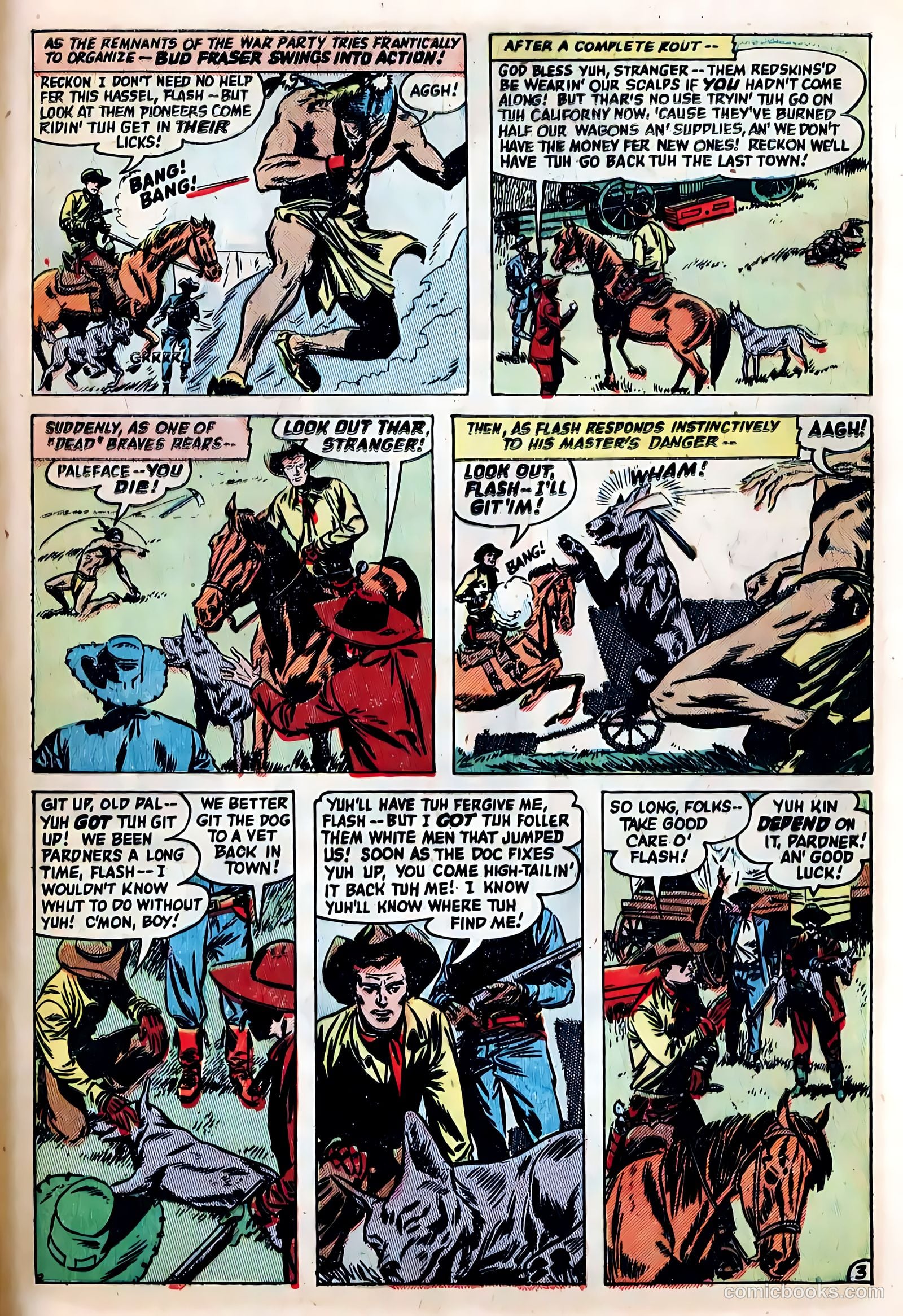 The Hooded Horseman #25 (1952) — page 5 of 36