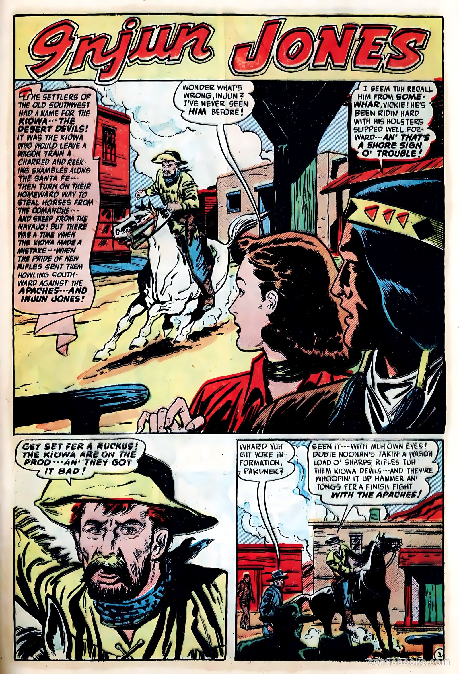 The Hooded Horseman #25 (1952) — page 13 of 36