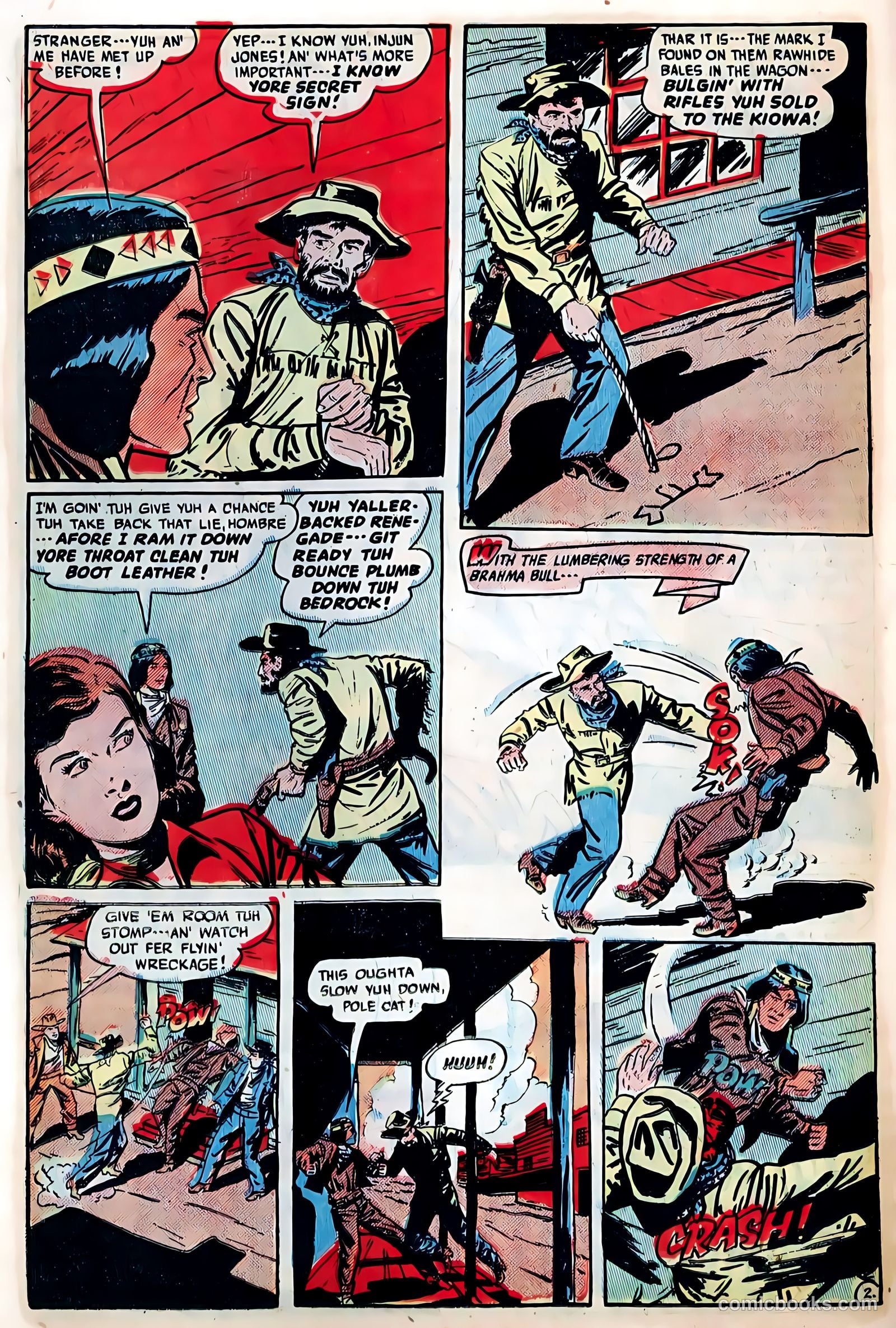 The Hooded Horseman #25 (1952) — page 14 of 36