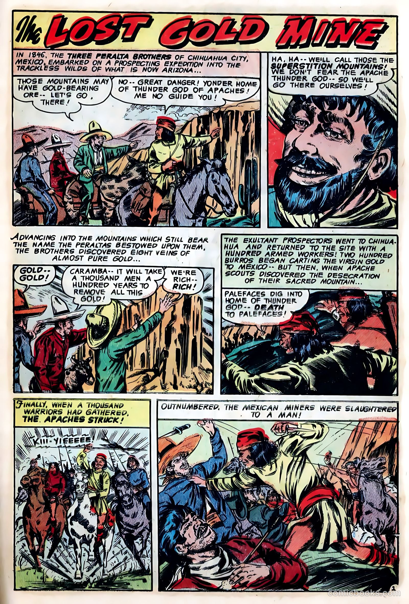 The Hooded Horseman #25 (1952) — page 21 of 36