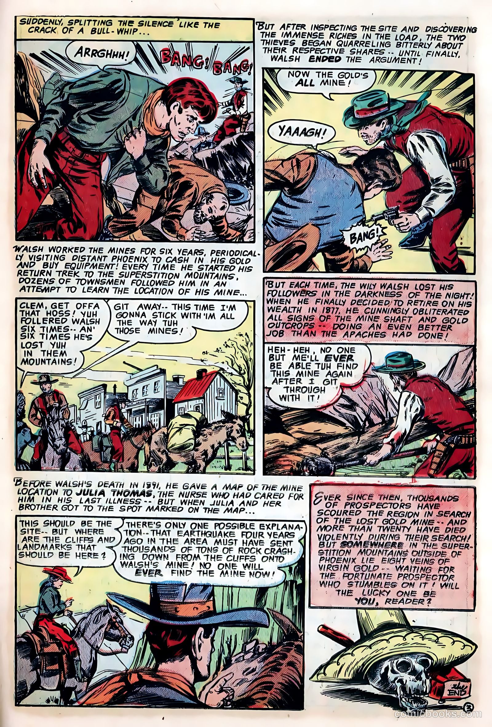 The Hooded Horseman #25 (1952) — page 23 of 36