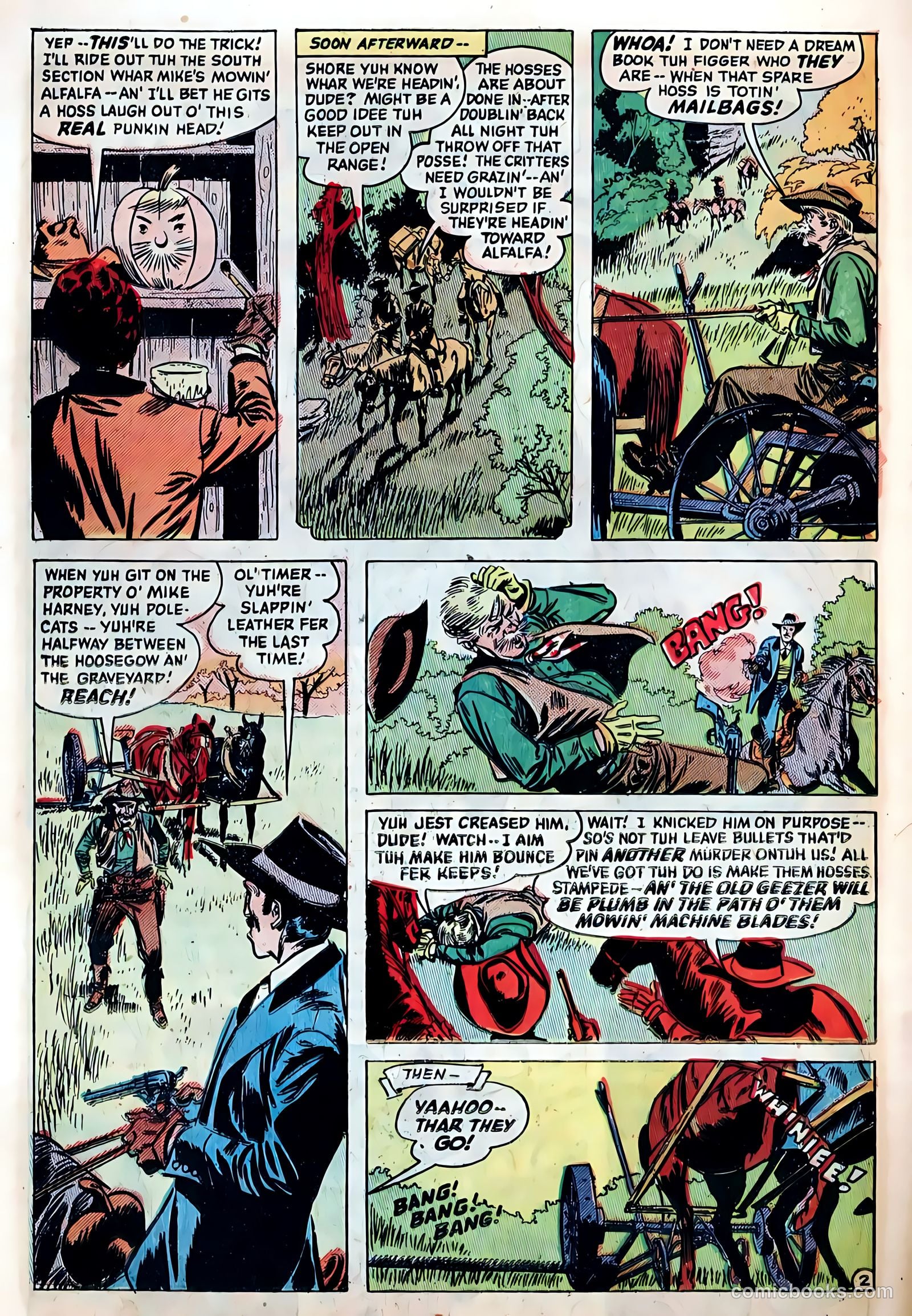 The Hooded Horseman #25 (1952) — page 26 of 36