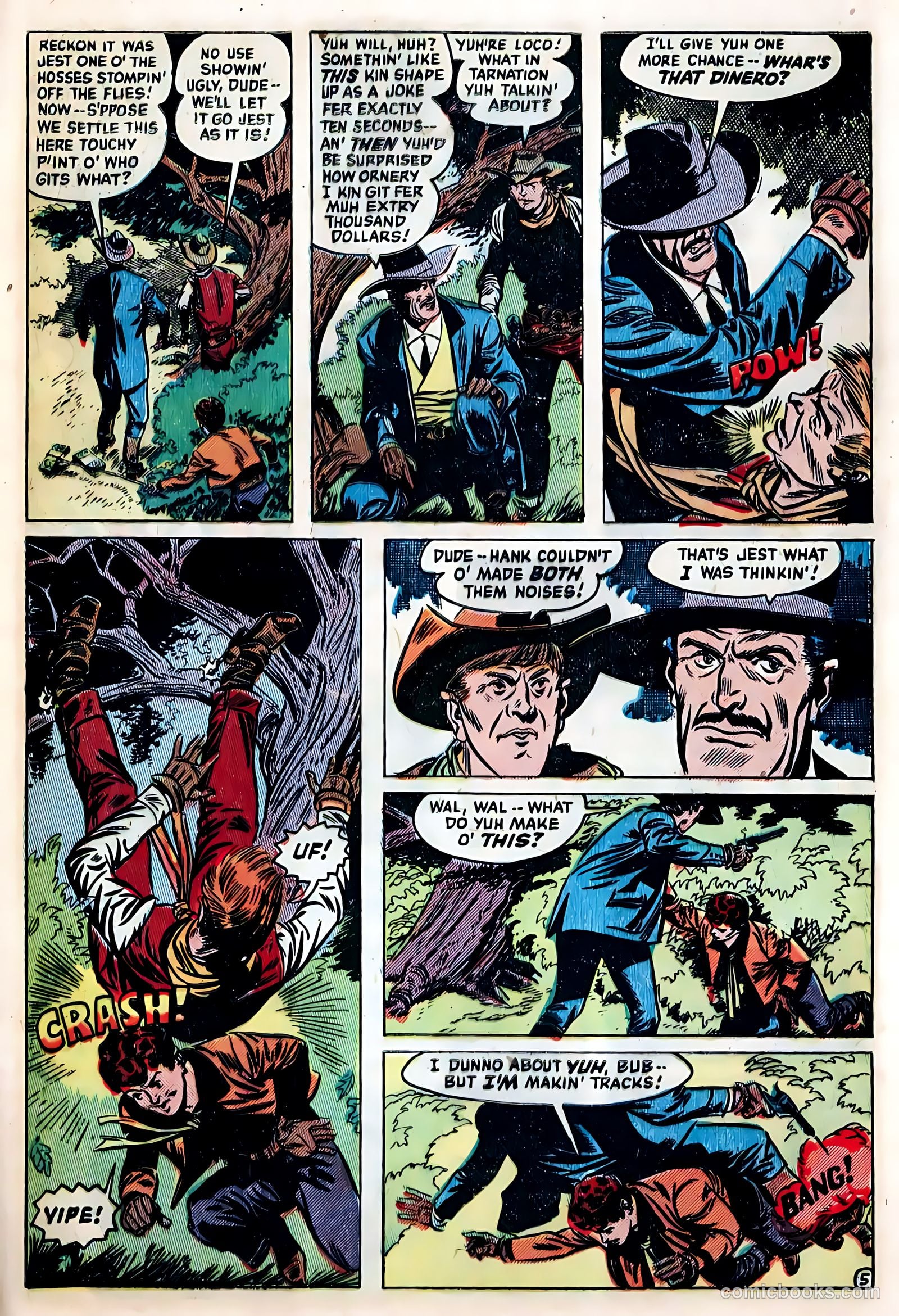 The Hooded Horseman #25 (1952) — page 29 of 36
