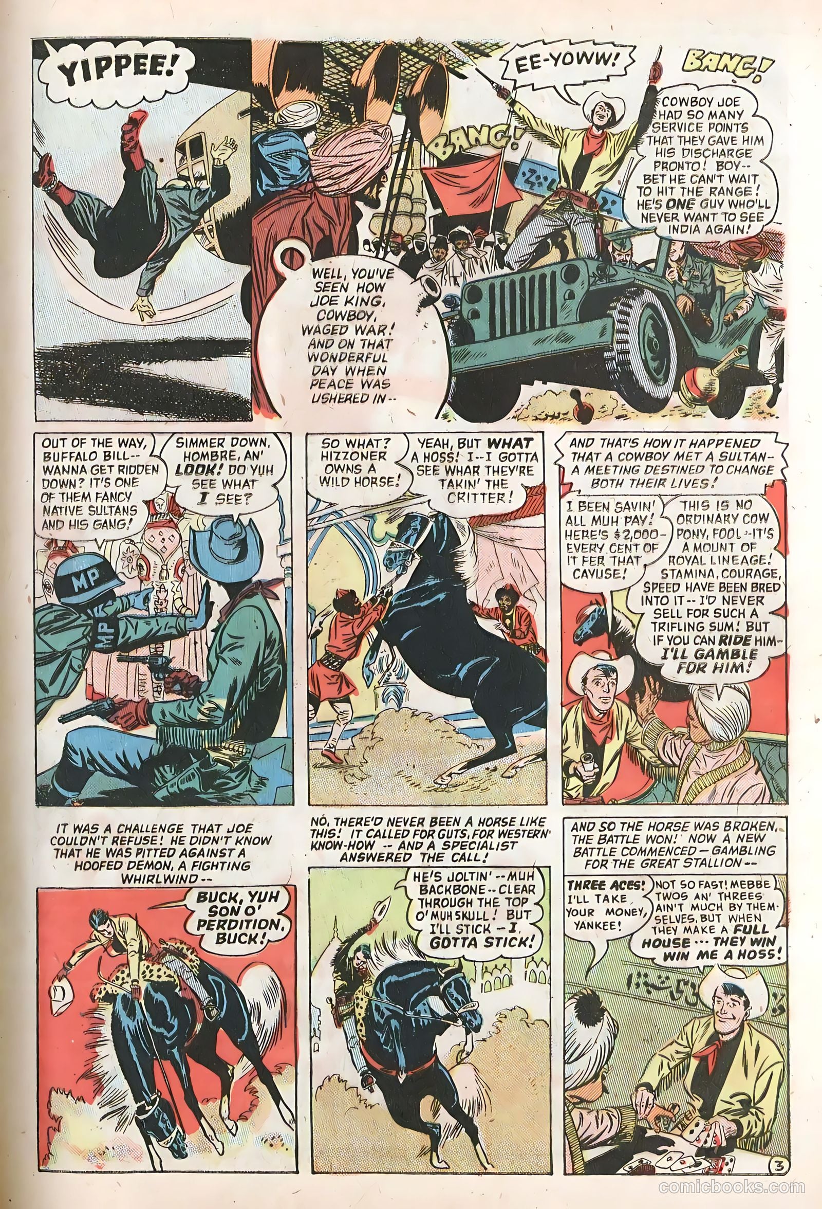 The Hooded Horseman #26 (1952) — page 5 of 36