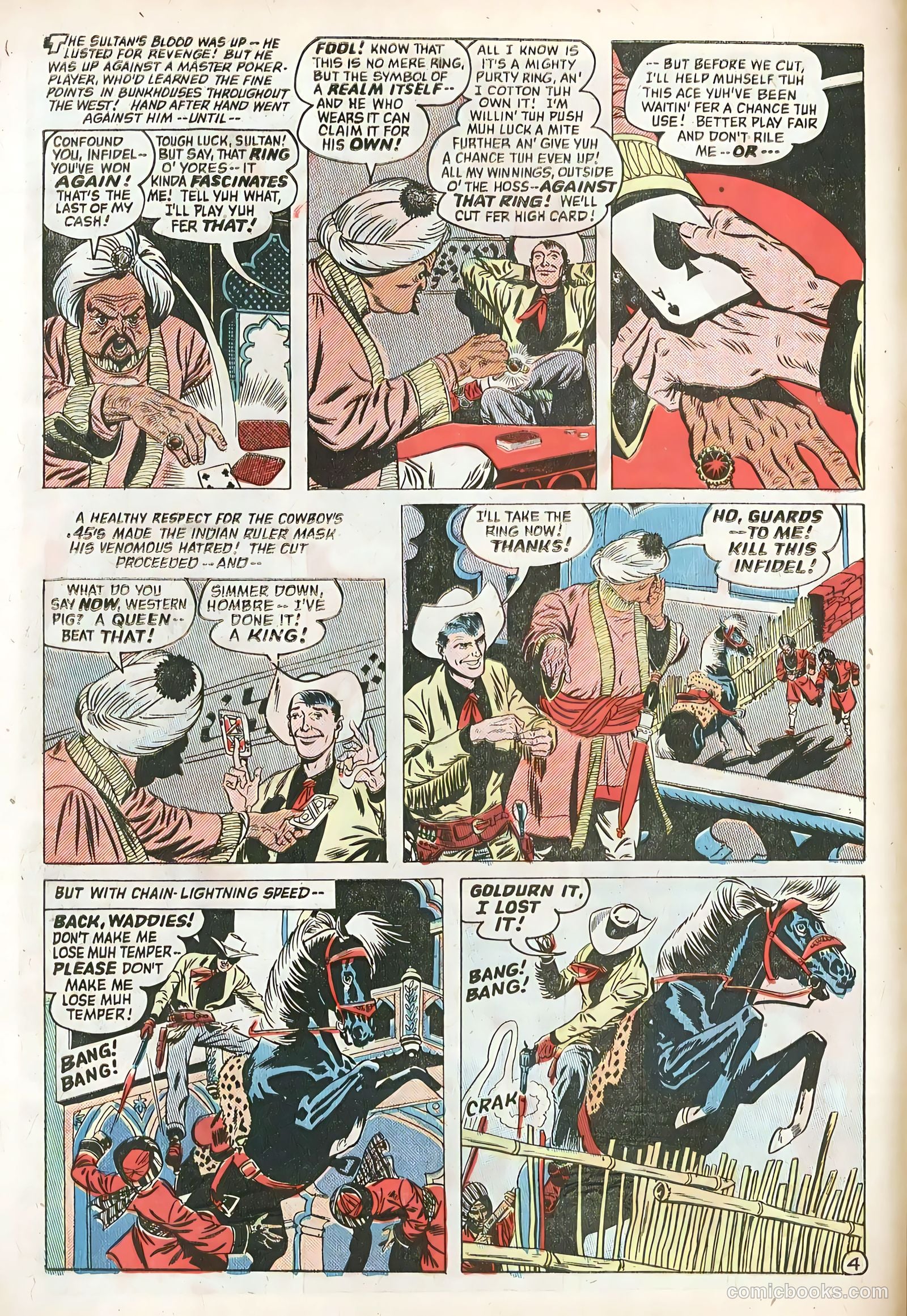 The Hooded Horseman #26 (1952) — page 6 of 36