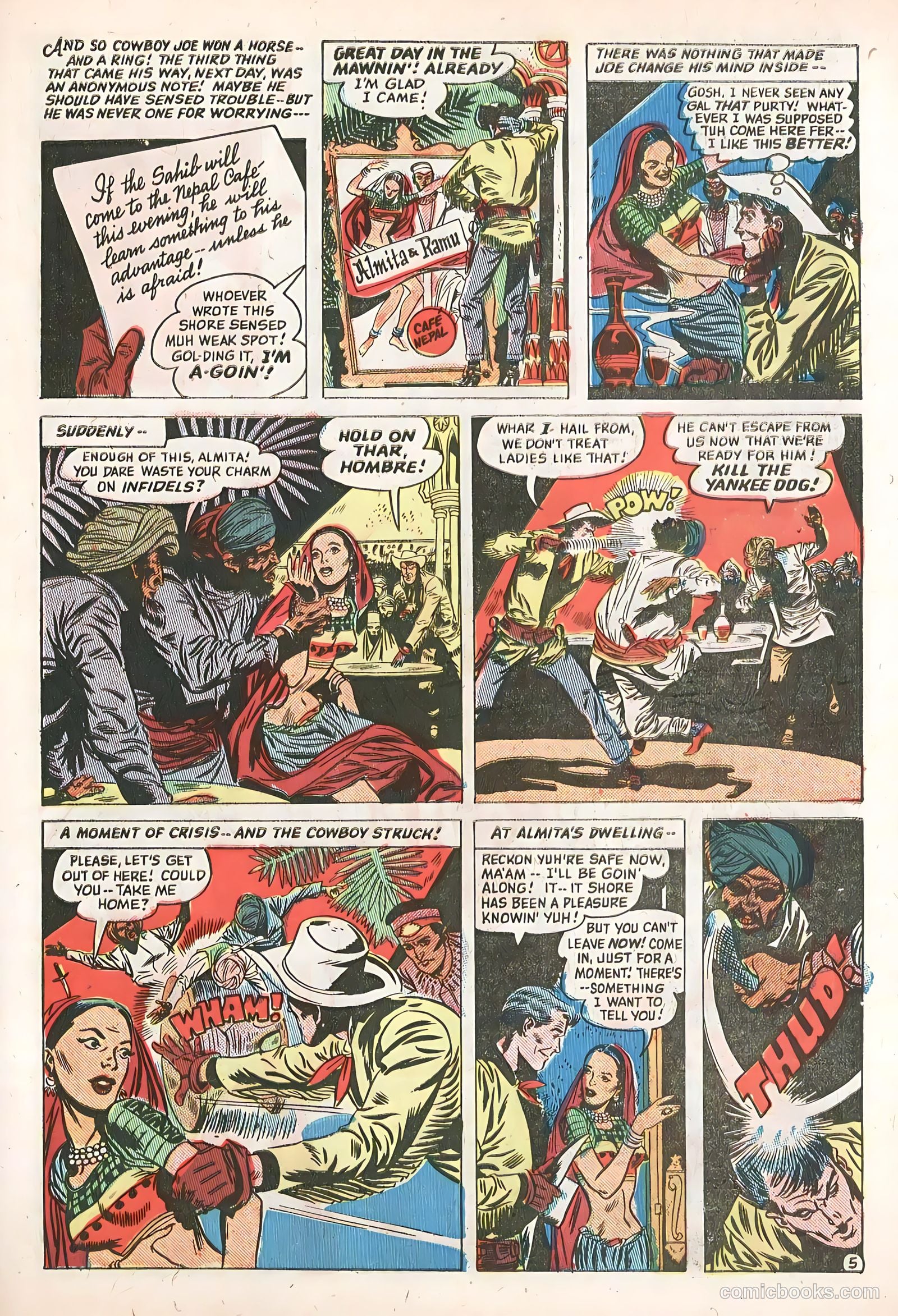 The Hooded Horseman #26 (1952) — page 7 of 36