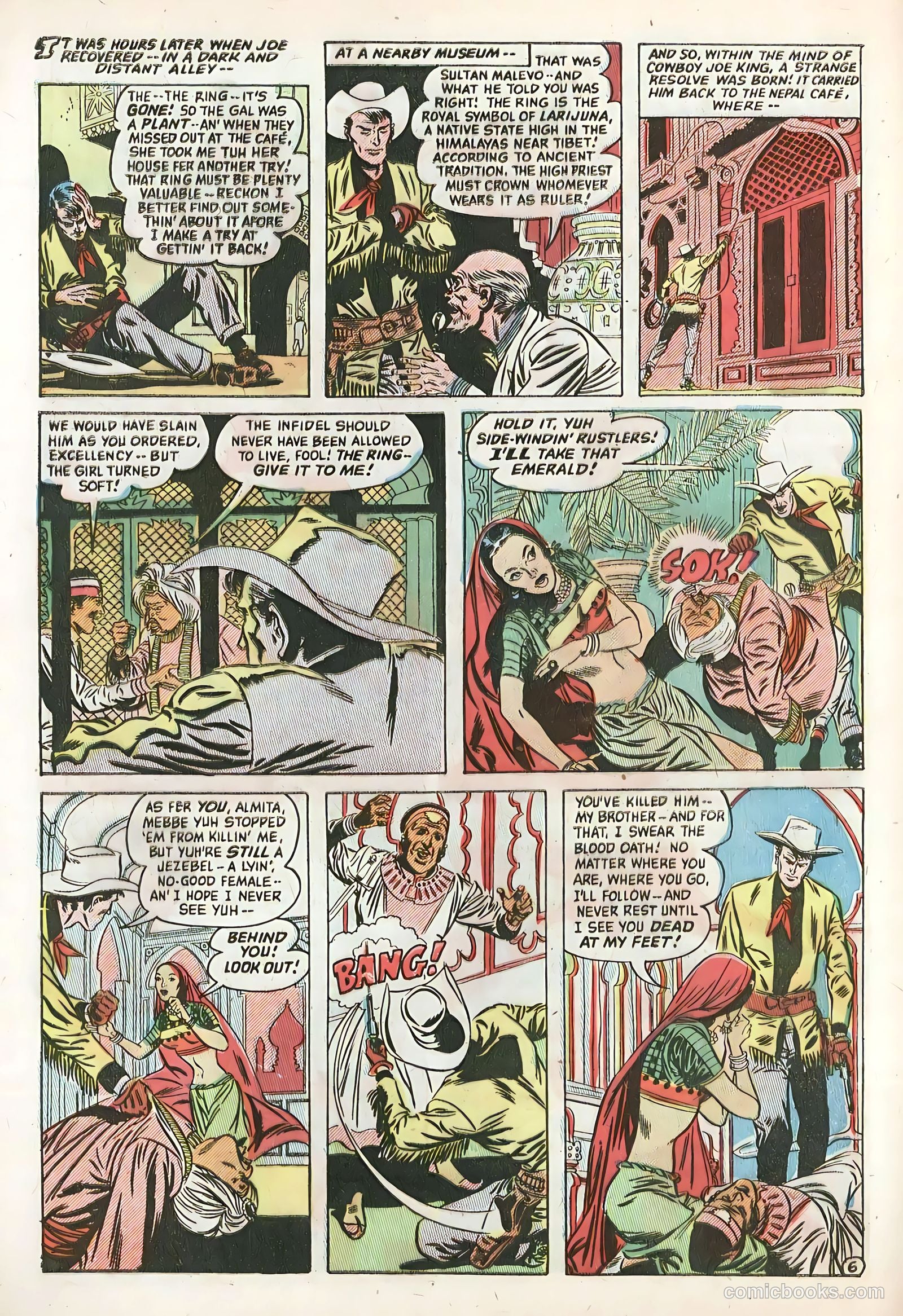 The Hooded Horseman #26 (1952) — page 8 of 36