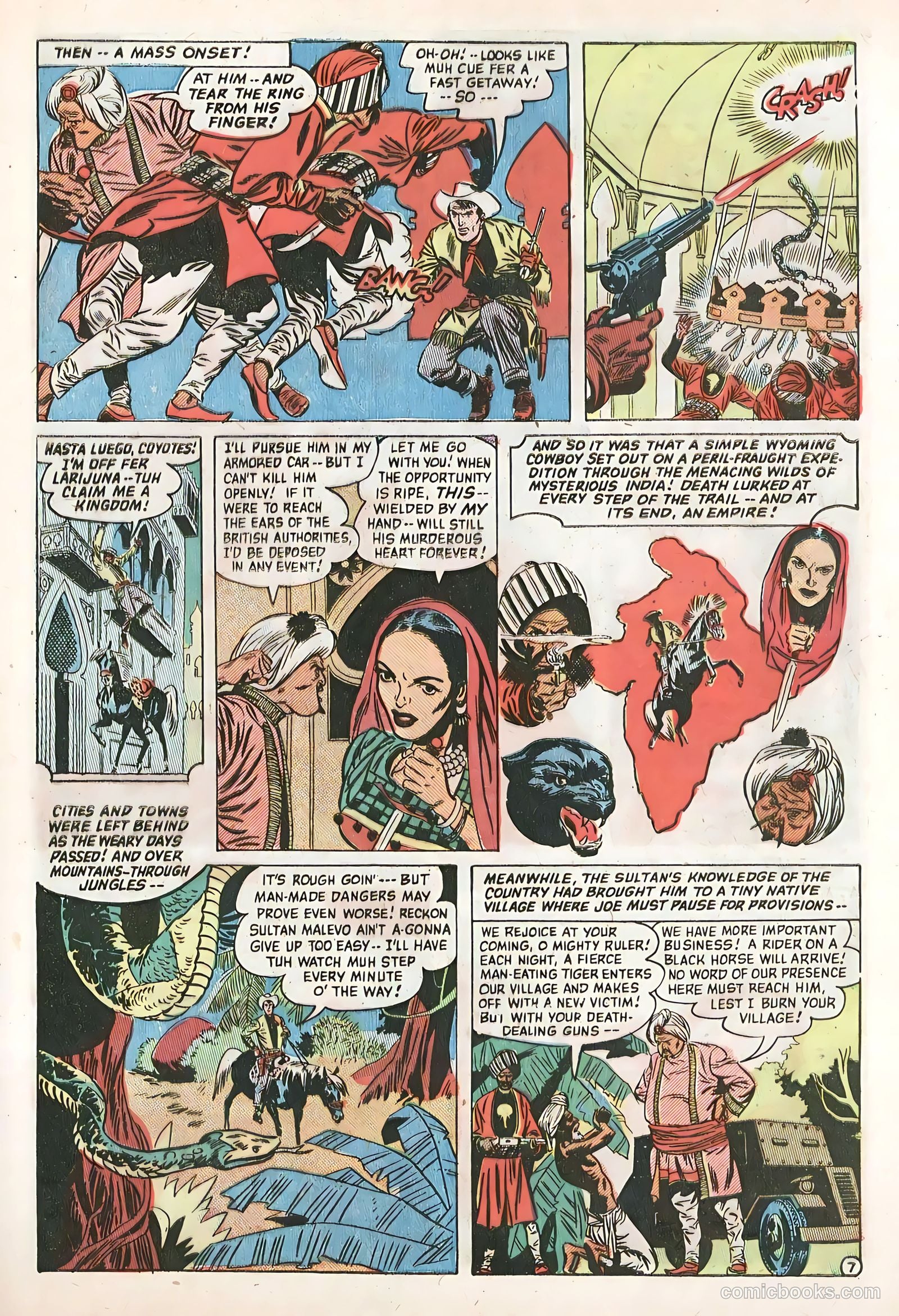 The Hooded Horseman #26 (1952) — page 9 of 36